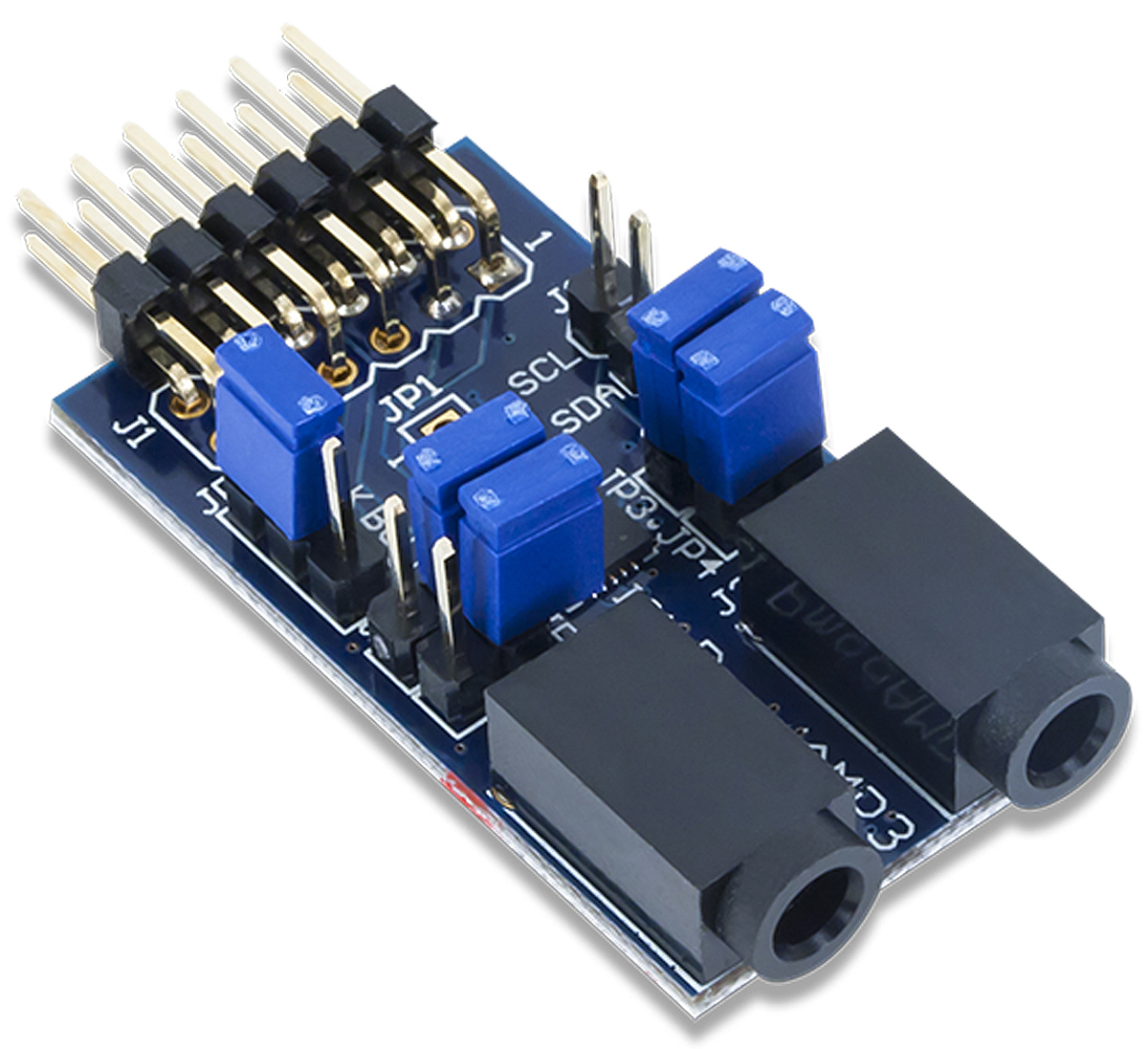 Digilent 410-270 Pmod AMP3 Power Amplifier System Board for Class D Amplifier System