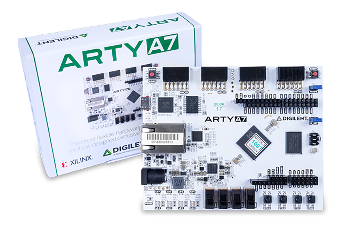 Digilent 410-319-1 FPGA Development Board for Makers and Hobbyists Development Board ADC1410 for DAC121S101