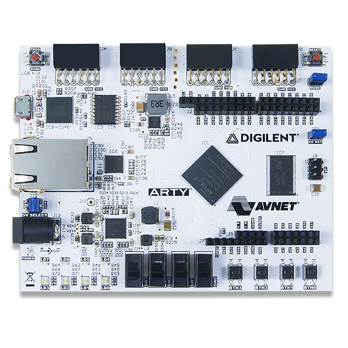 410-319-1 Digilent  FPGA Development Board for Makers and Hobbyists Development Board ADC1410 for DAC121S101