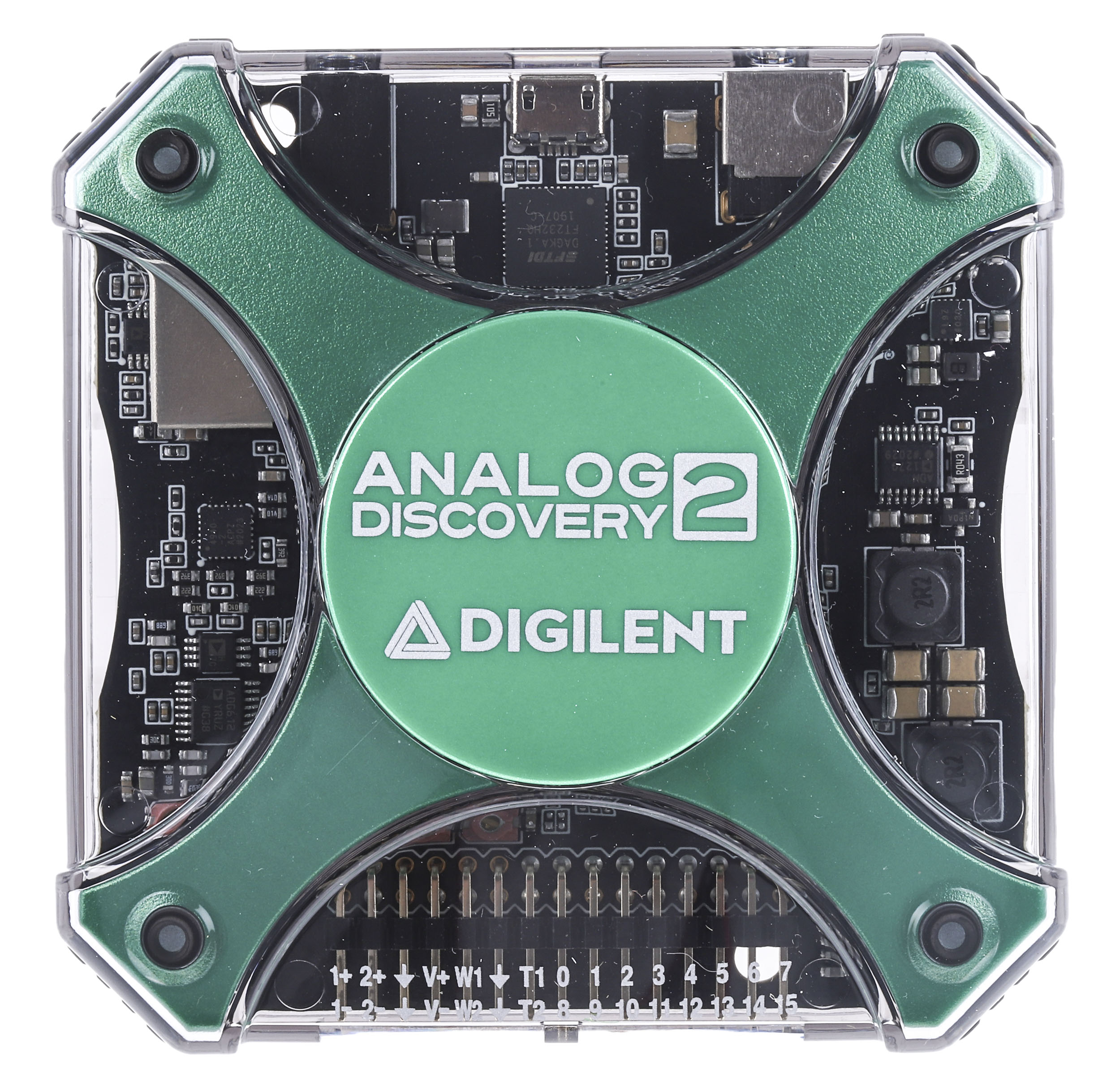 Digilent Analog Discovery 2 Series, 30 MHz PC Based Oscilloscope 2-Channel