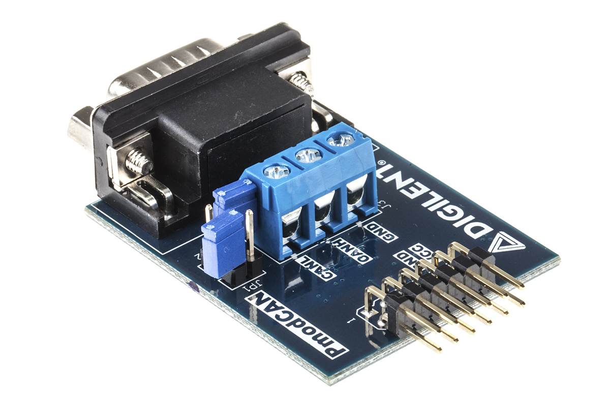 410-353 Digilent Pmod CAN: CAN 2.0B Controller with Integrated Transceiver Microchip MCP25625 Development Kit for CAN bus,
