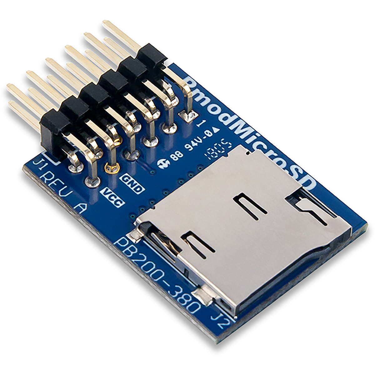Digilent 410-380 Pmod MicroSD Add On Board for Store and Access On System Board