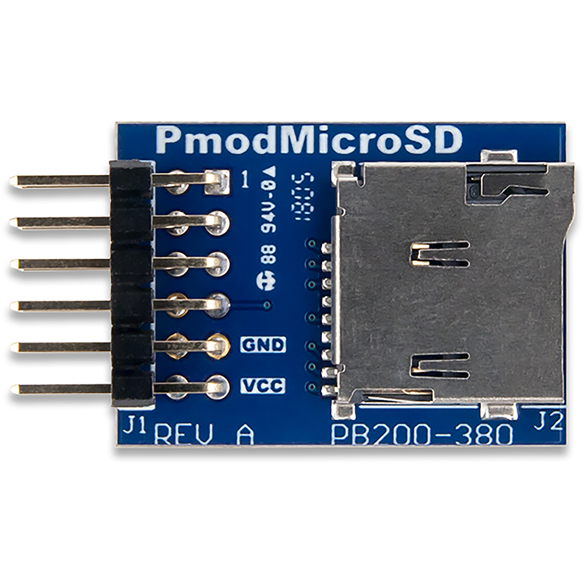 410-380 Digilent  Pmod MicroSD Add On Board for Store and Access On System Board