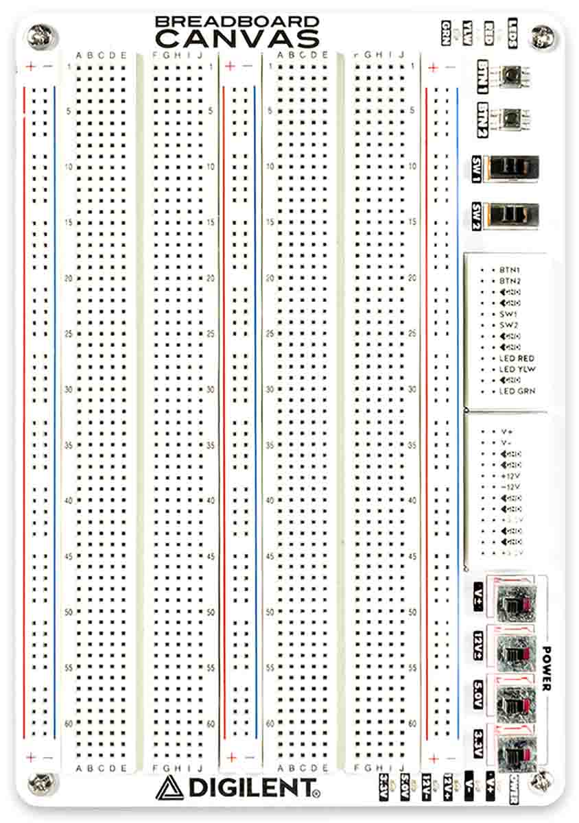 410-385 Digilent  Breadboard Breadboard Canvas