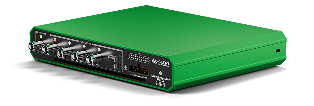 Digilent Analog Discovery Pro 2400 Series, 200 MHz Mixed Signal Analogue Oscilloscope 4-Channel