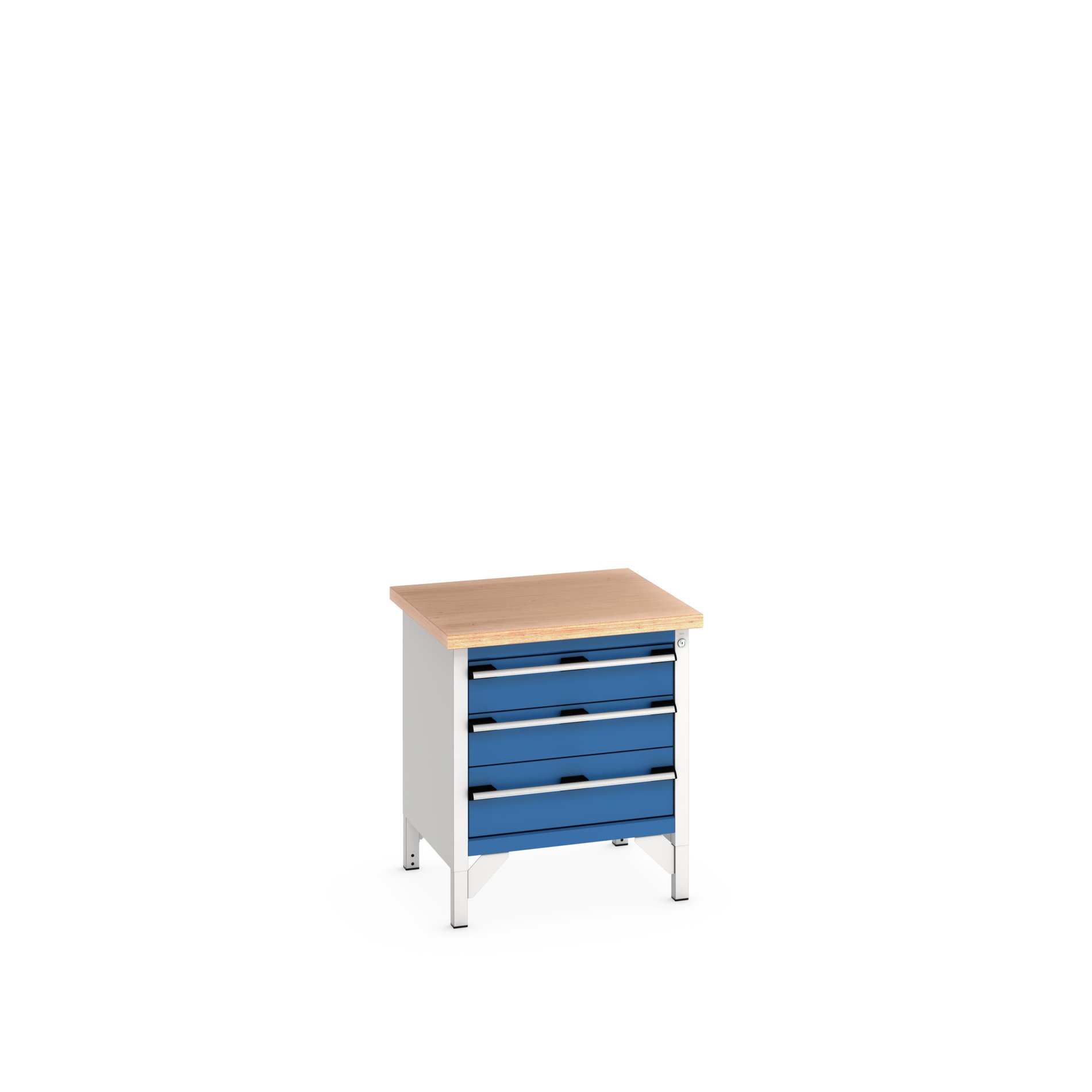 Bott 41002010.11V Sheet Steel Workbench, 225kg Max Load, 840 mm x 750mm x 750 mm