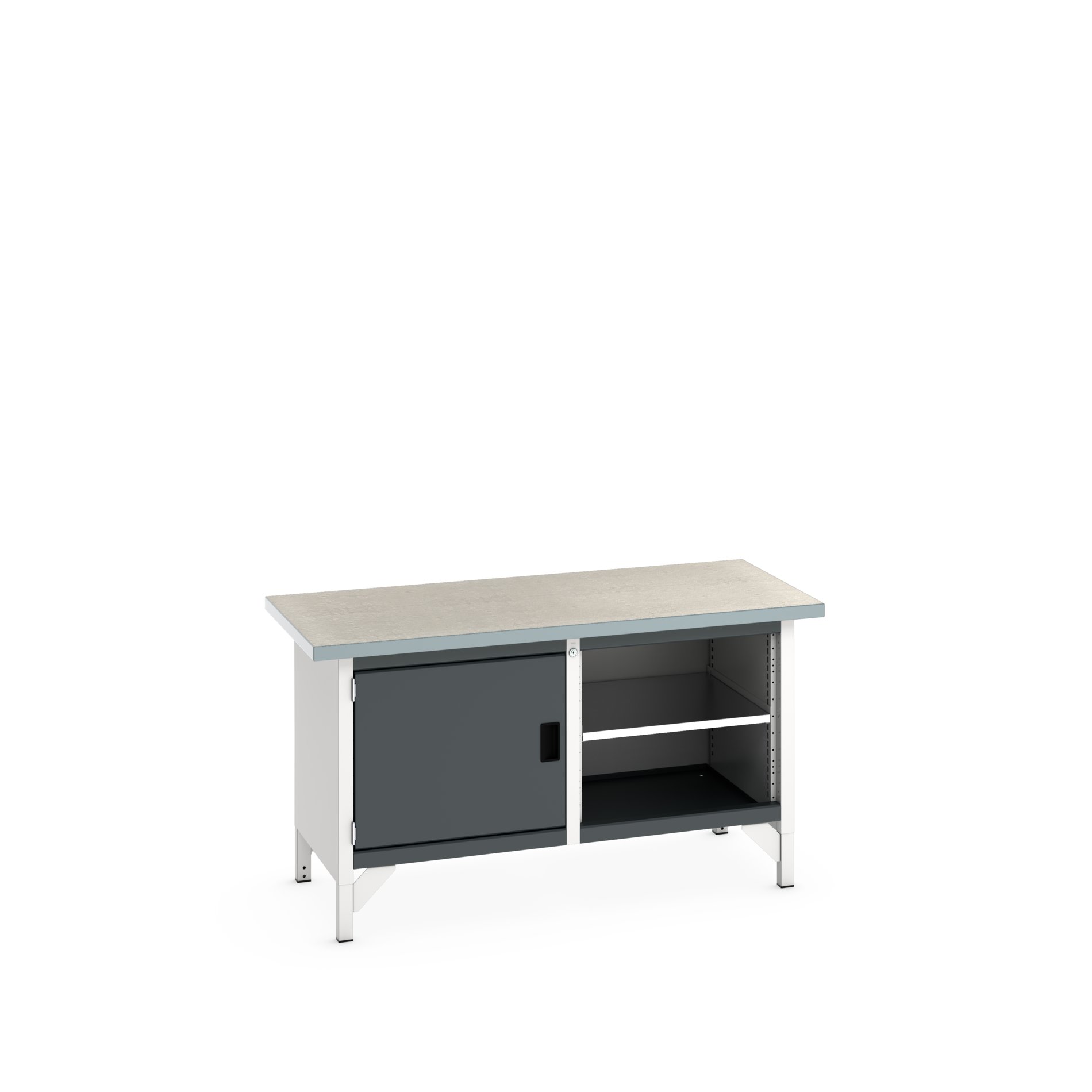 Bott 41002021.19V Sheet Steel Workbench, 100kg Max Load, 840 mm x 750mm x 1500 mm