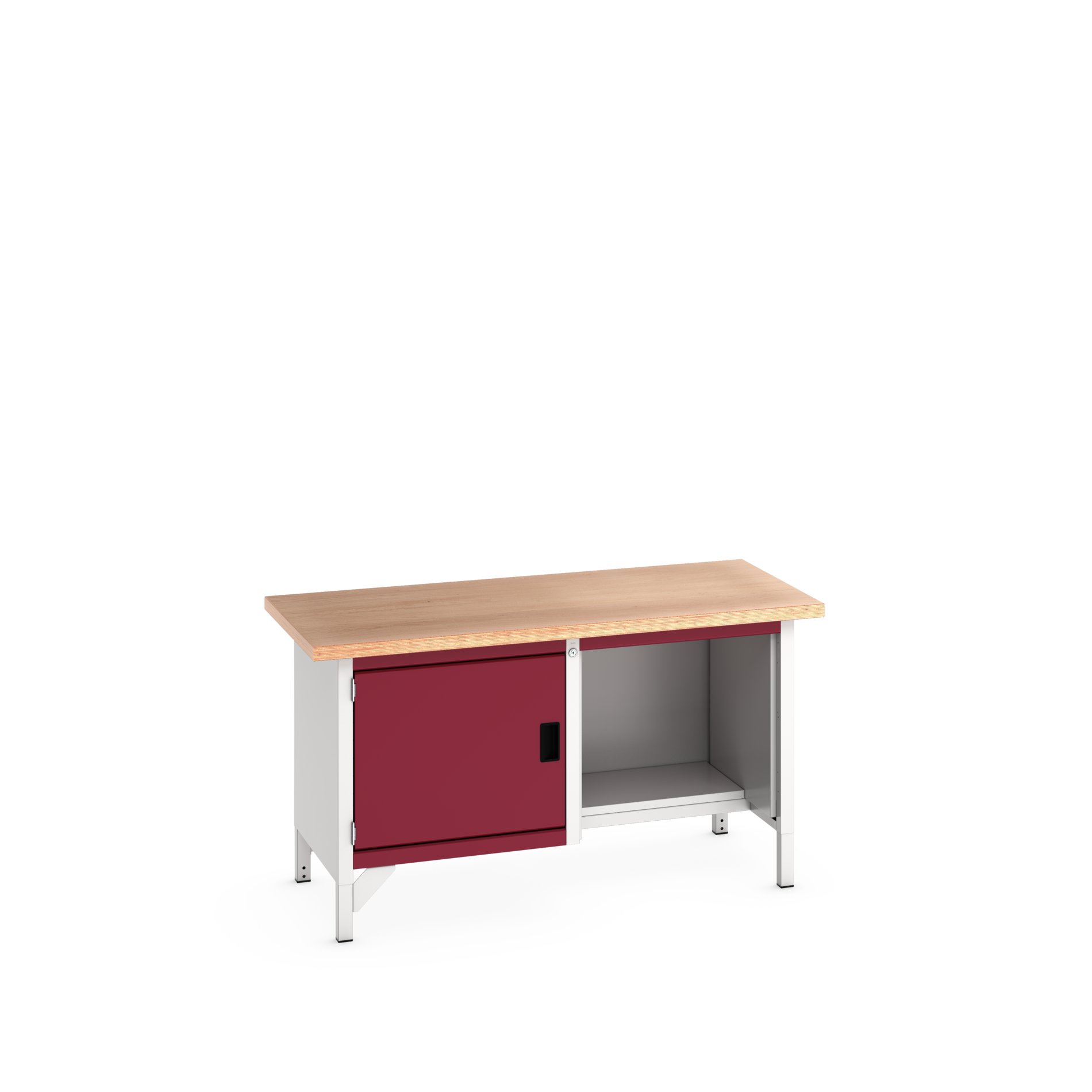 Bott 41002034.24V Sheet Steel Workbench, 100kg Max Load, 840 mm x 750mm x 1500 mm