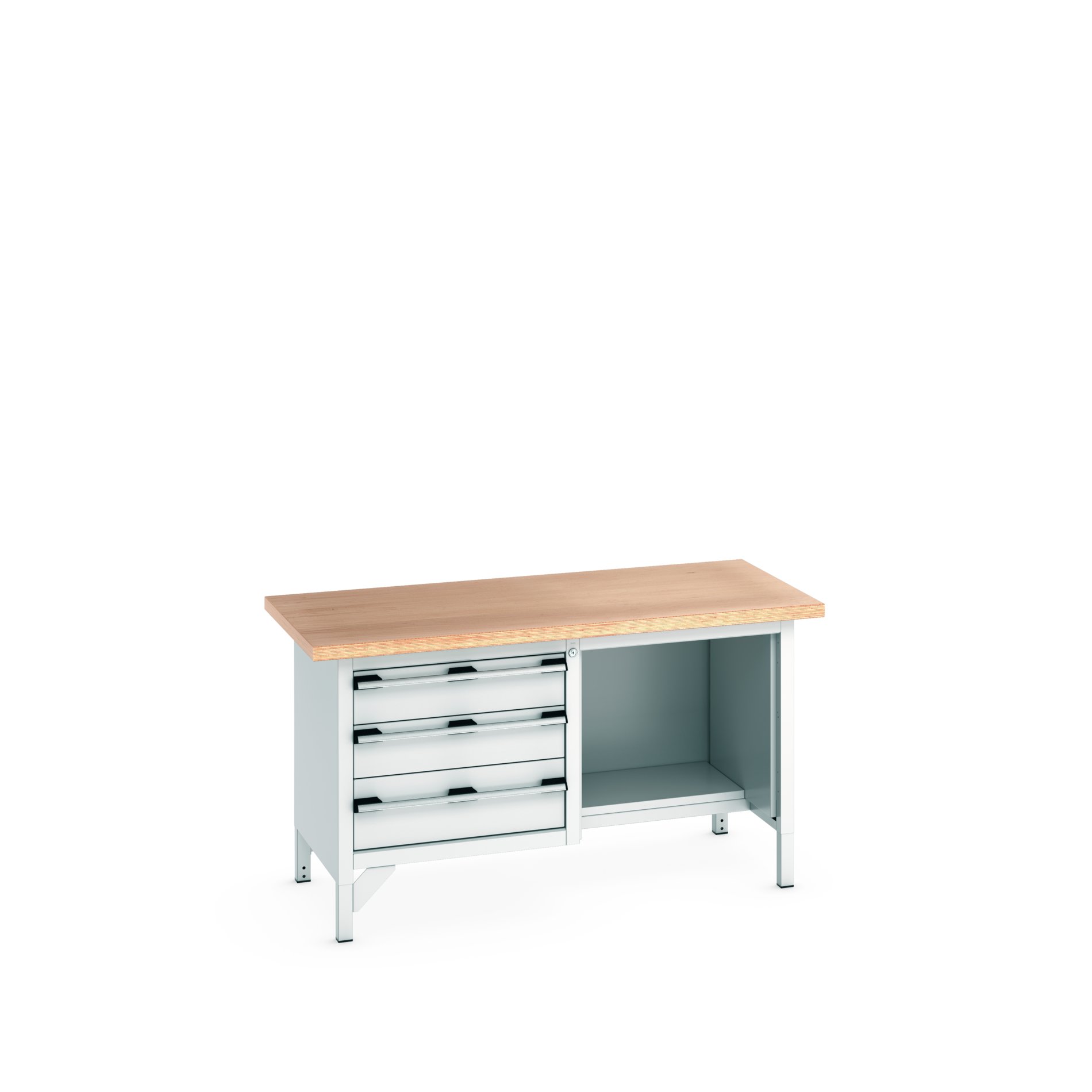 Bott 41002040.16V Sheet Steel Workbench, 225kg Max Load, 840 mm x 750mm x 1500 mm