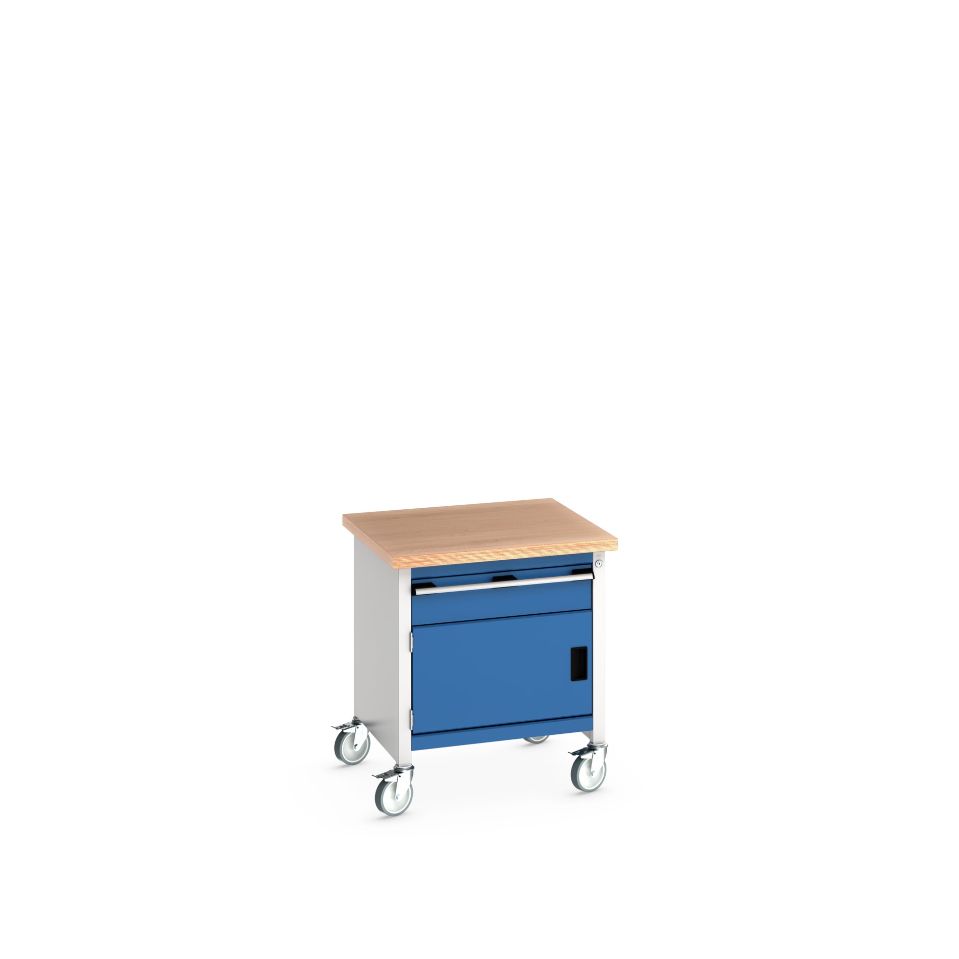 Bott 41002088.11V Portable Sheet Steel Workbench, 75kg Max Load, 840 mm x 750mm x 750 mm