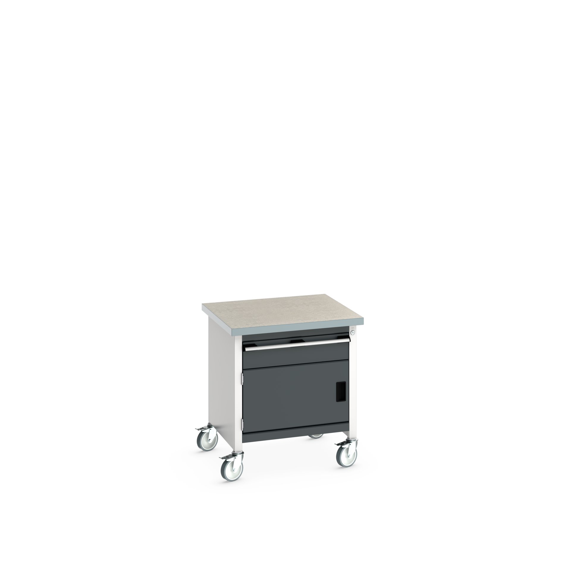 Bott 41002090.19V Portable Sheet Steel Workbench, 75kg Max Load, 840 mm x 750mm x 750 mm