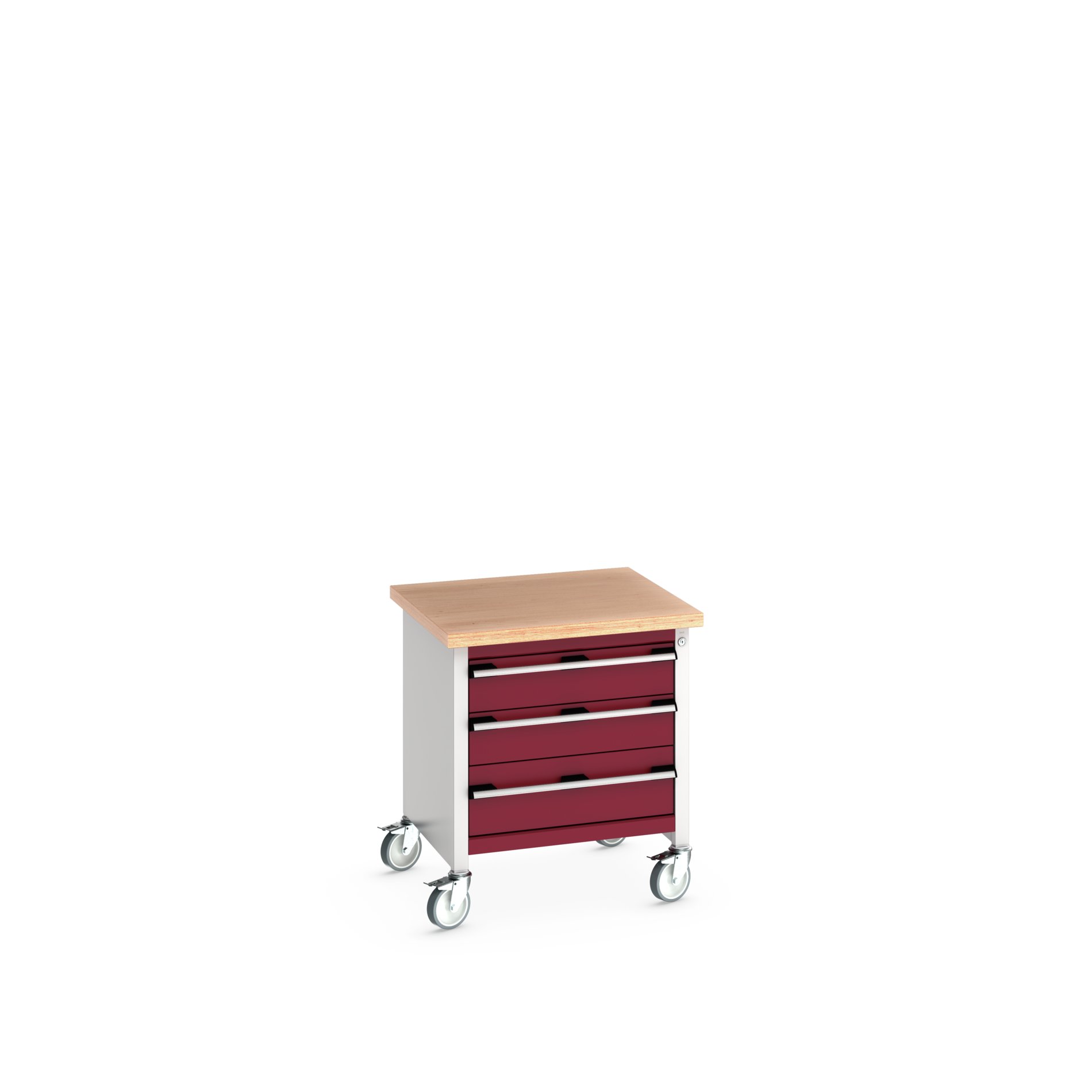 Bott 41002091.24V Portable Sheet Steel Workbench, 225kg Max Load, 840 mm x 750mm x 750 mm