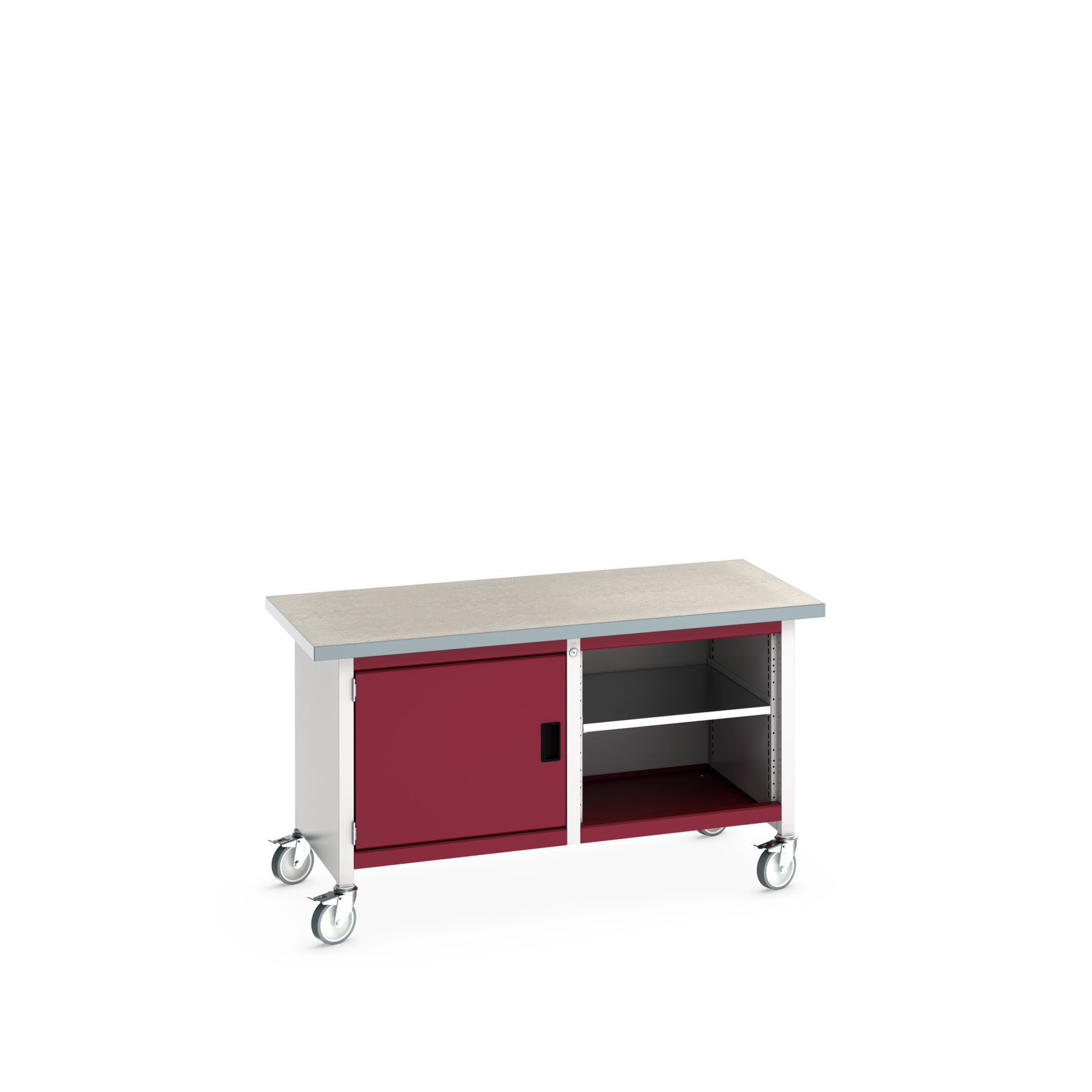 Bott 41002096.24V Portable Sheet Steel Workbench, 100kg Max Load, 840 mm x 750mm x 1500 mm