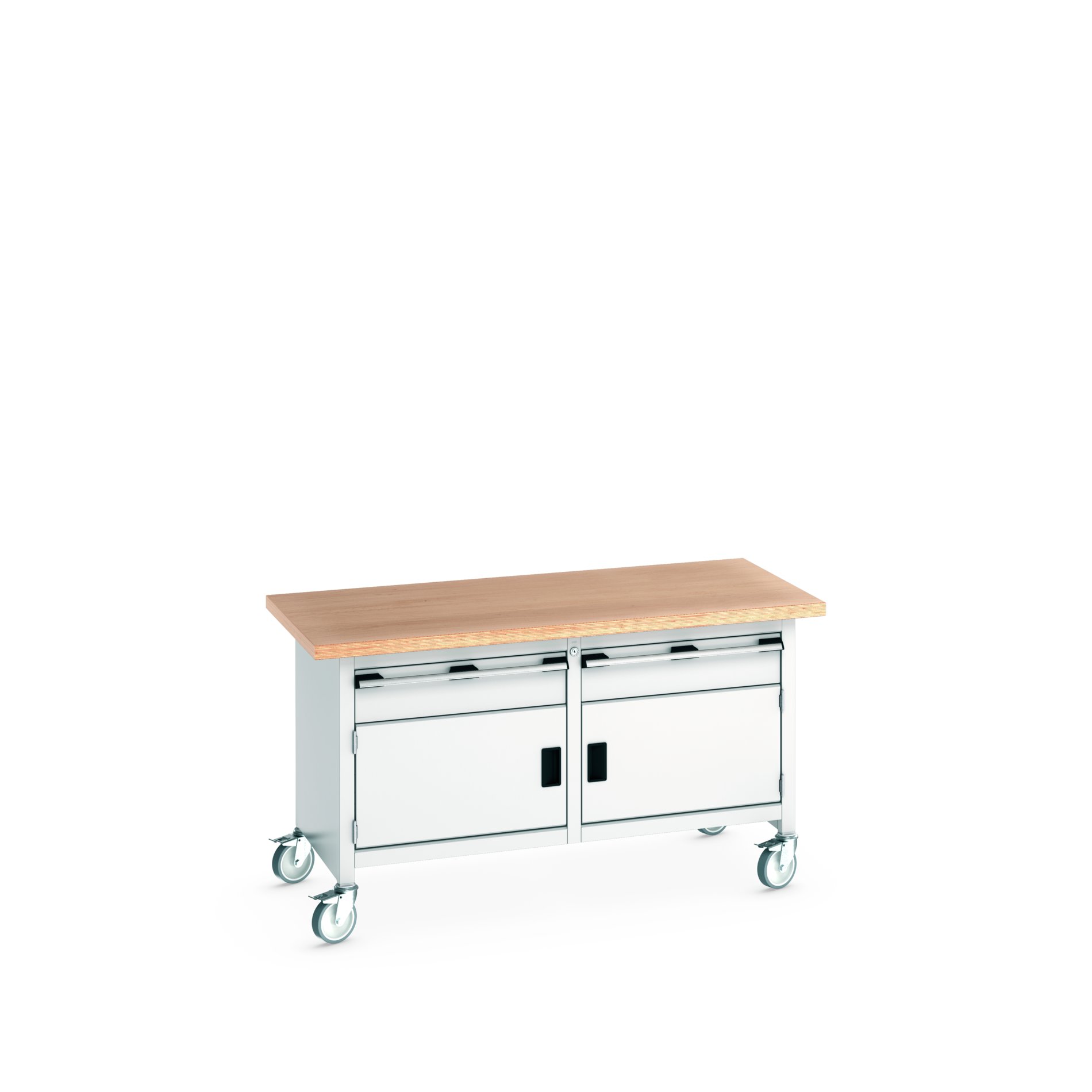 Bott 41002103.16V Portable Sheet Steel Workbench, 150kg Max Load, 840 mm x 750mm x 1500 mm
