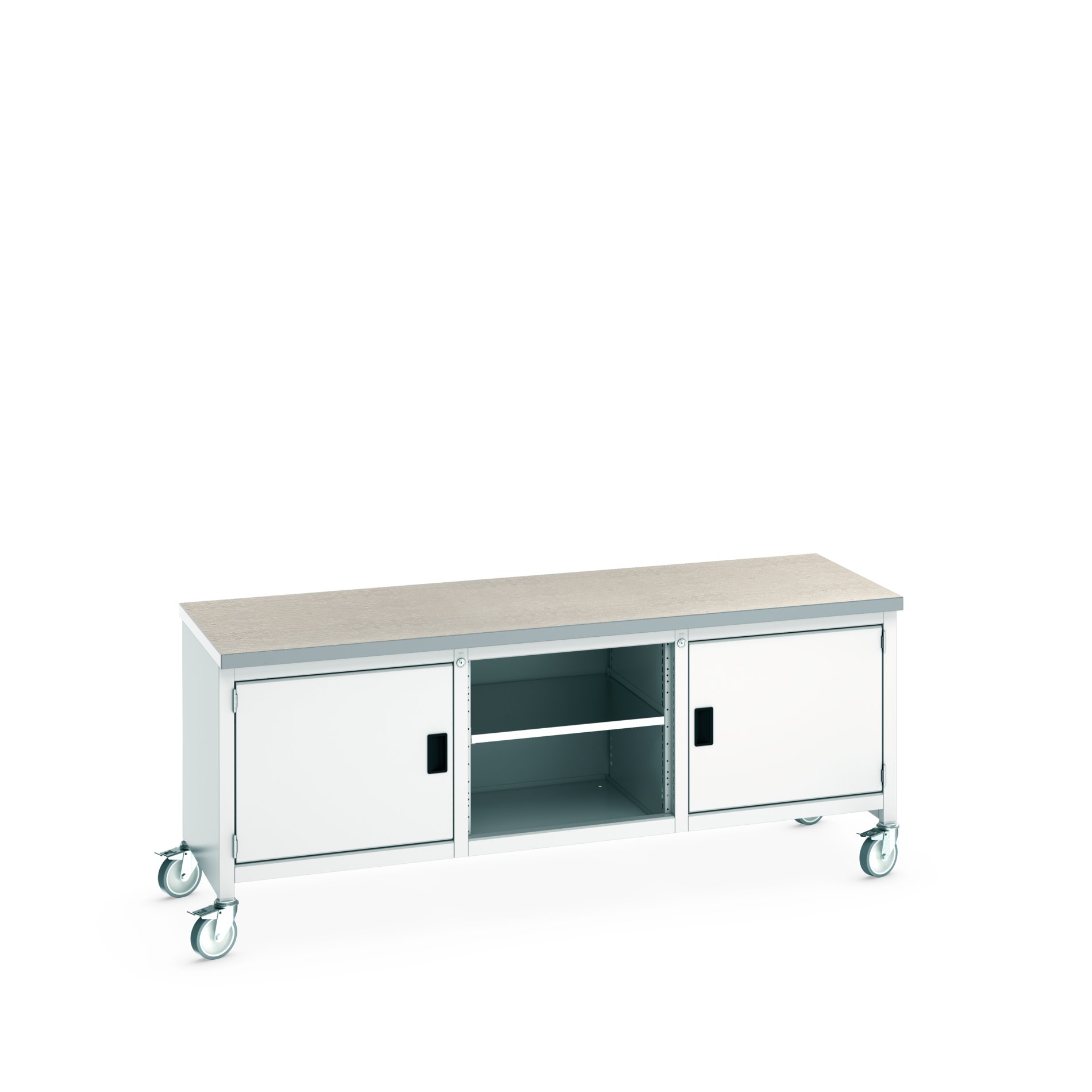 Bott 41002120.16V Portable Sheet Steel Workbench, 100kg Max Load, 840 mm x 750mm x 2000 mm