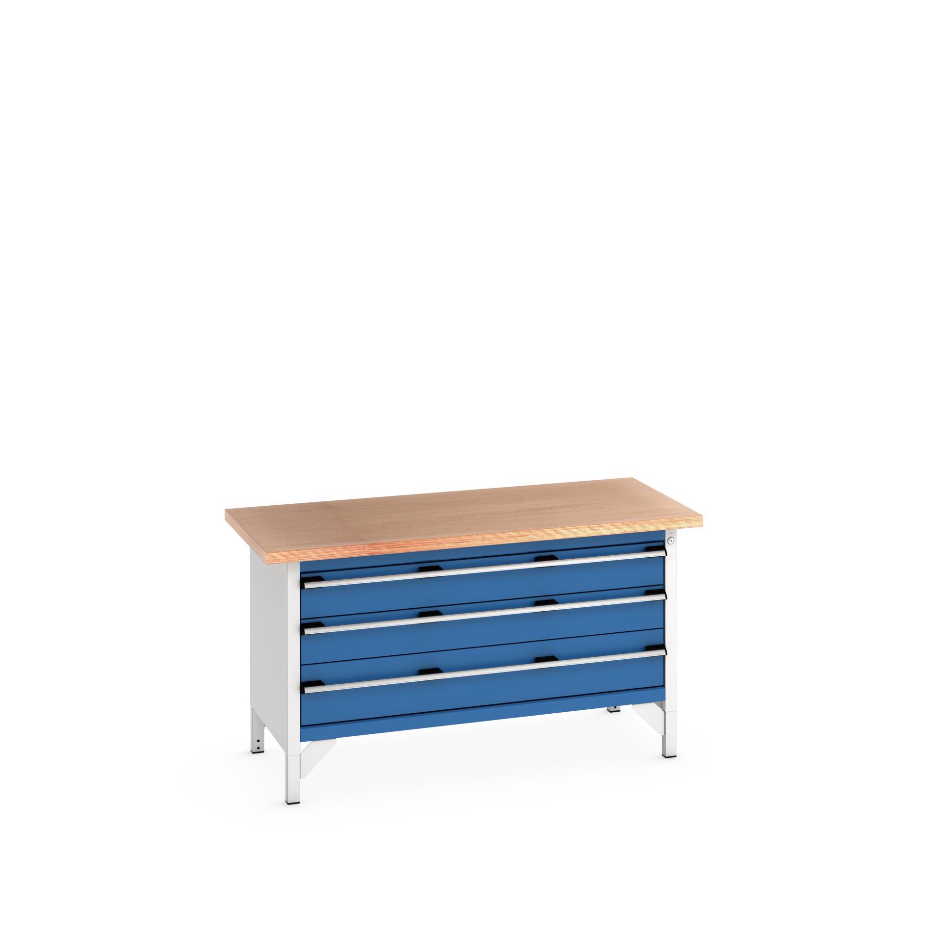 Bott 41002169.11V Sheet Steel Workbench, 225kg Max Load, 840 mm x 750mm x 1500 mm