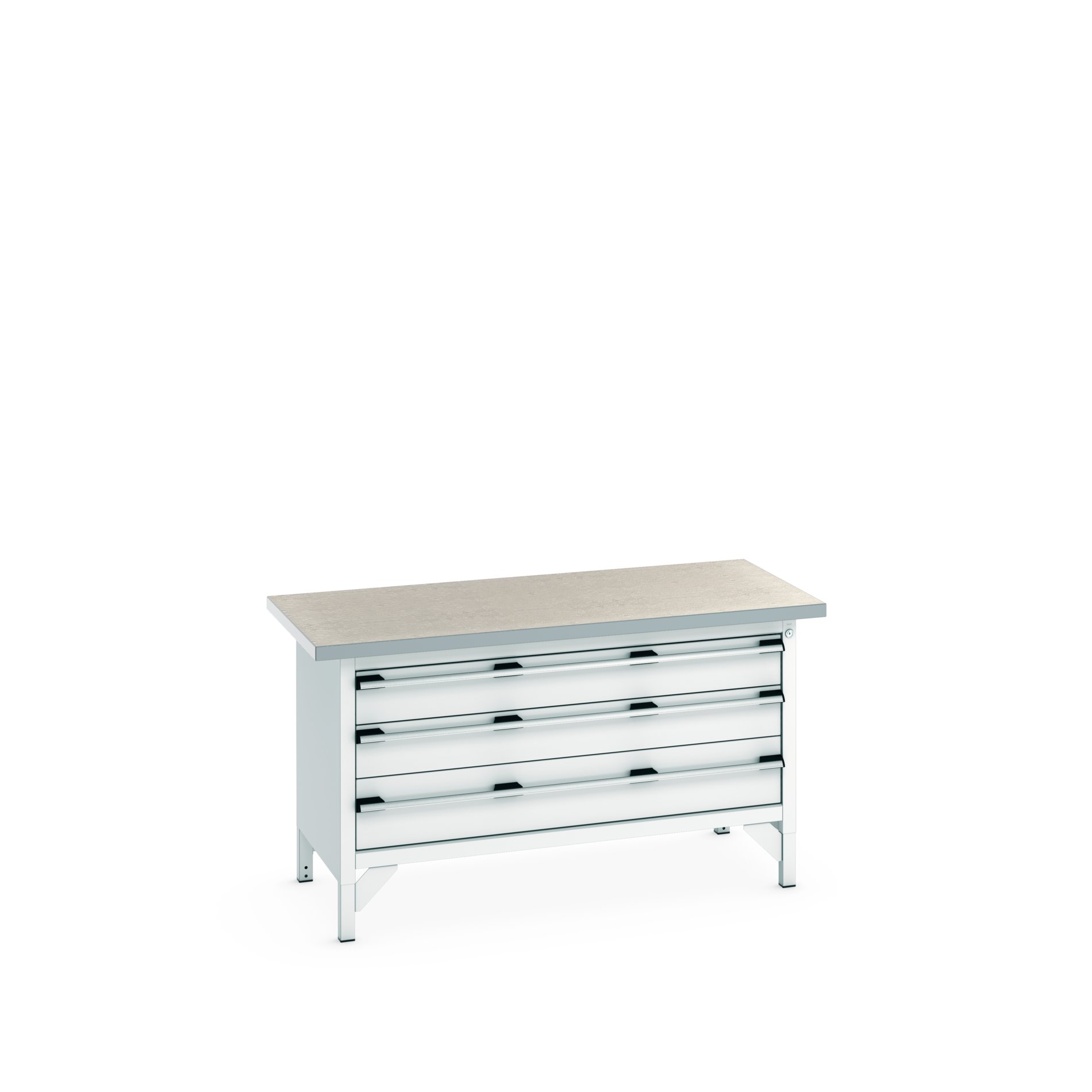 Bott 41002170.16V Sheet Steel Workbench, 225kg Max Load, 840 mm x 750mm x 1500 mm