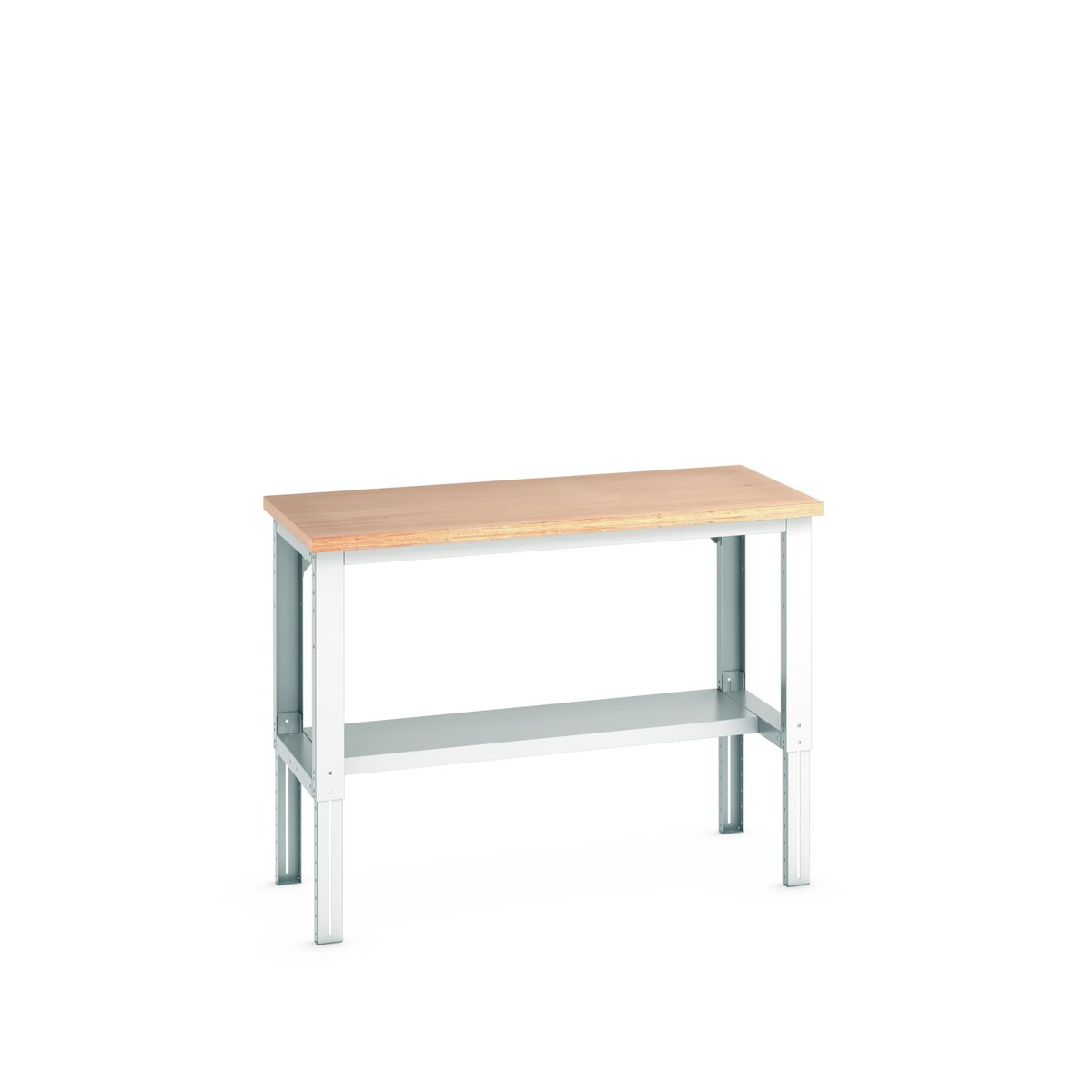 Bott Steel Workbench Adjustable Height, 1140 mm x 1500mm x 750 mm