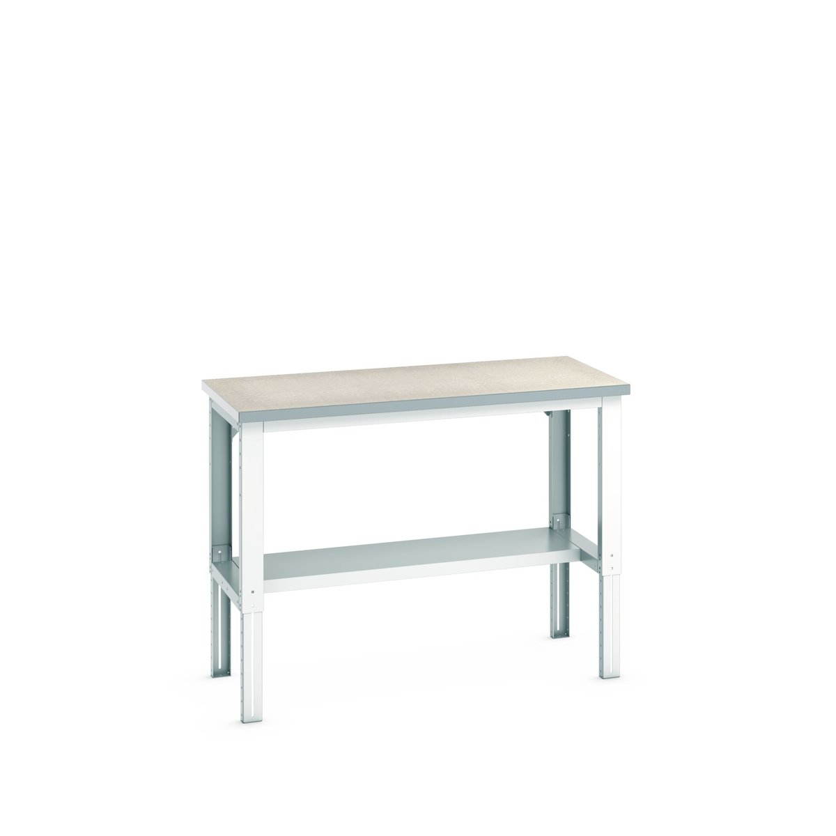 Bott Steel Workbench Adjustable Height, 1140 mm x 1500mm x 750 mm