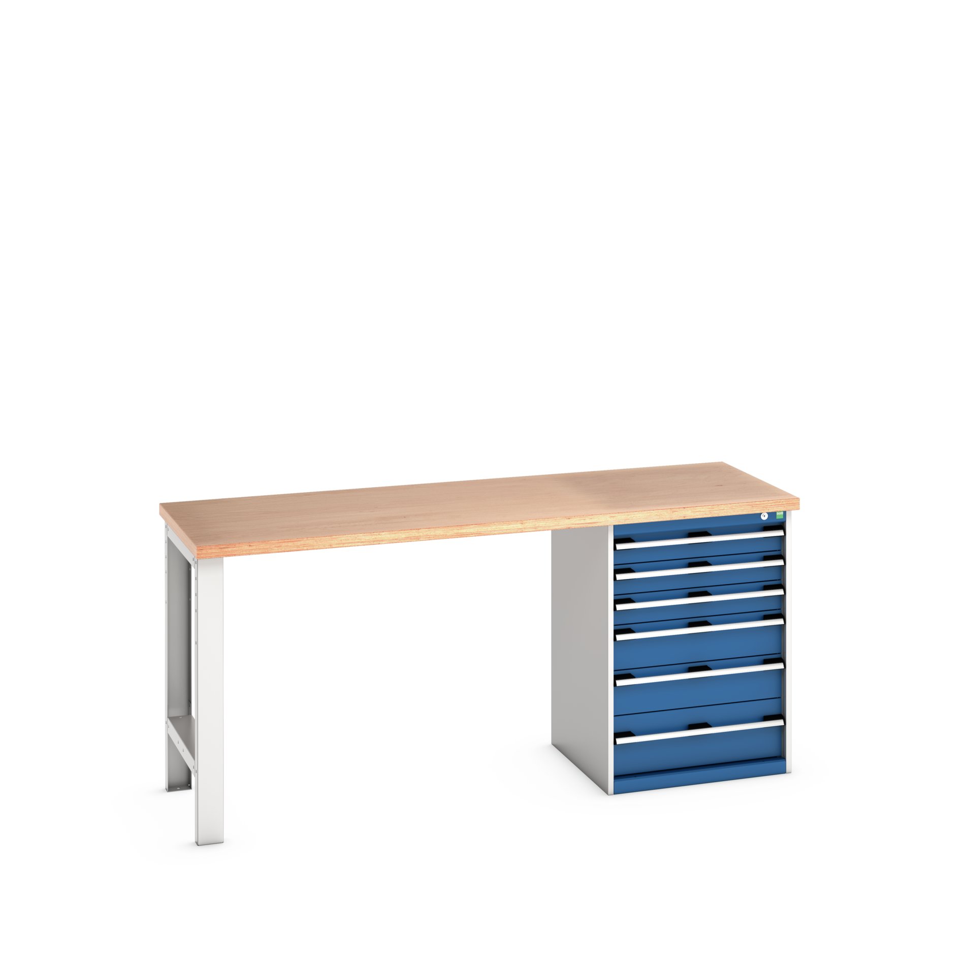 Bott 41003494.11V Sheet Steel Workbench, 450kg Max Load, 940 mm x 750mm x 2000 mm