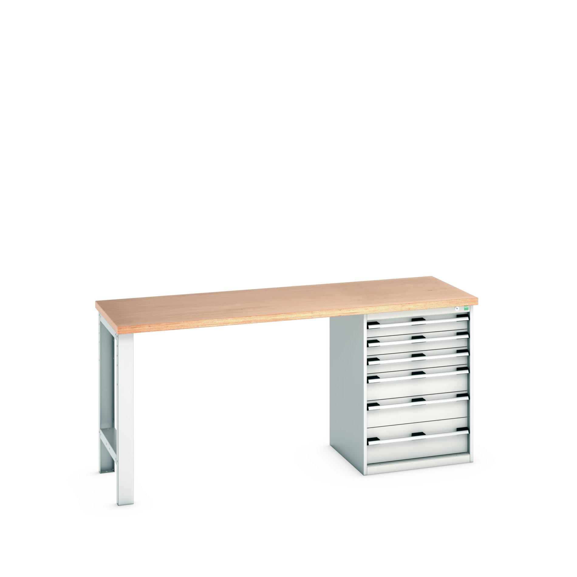 Bott 41003494.16V Sheet Steel Workbench, 450kg Max Load, 940 mm x 750mm x 2000 mm