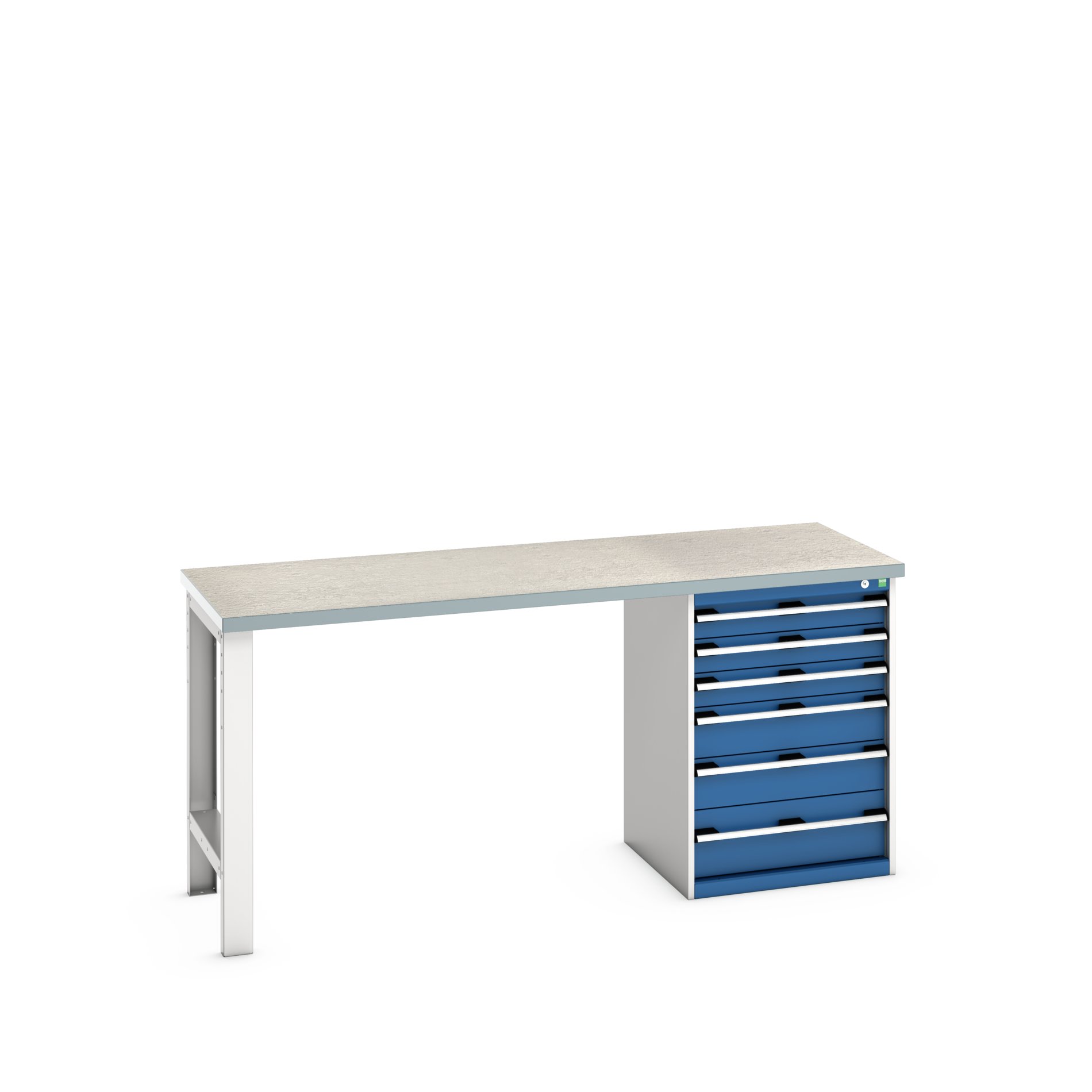 Bott 41003495.11V Sheet Steel Workbench, 450kg Max Load, 940 mm x 750mm x 2000 mm