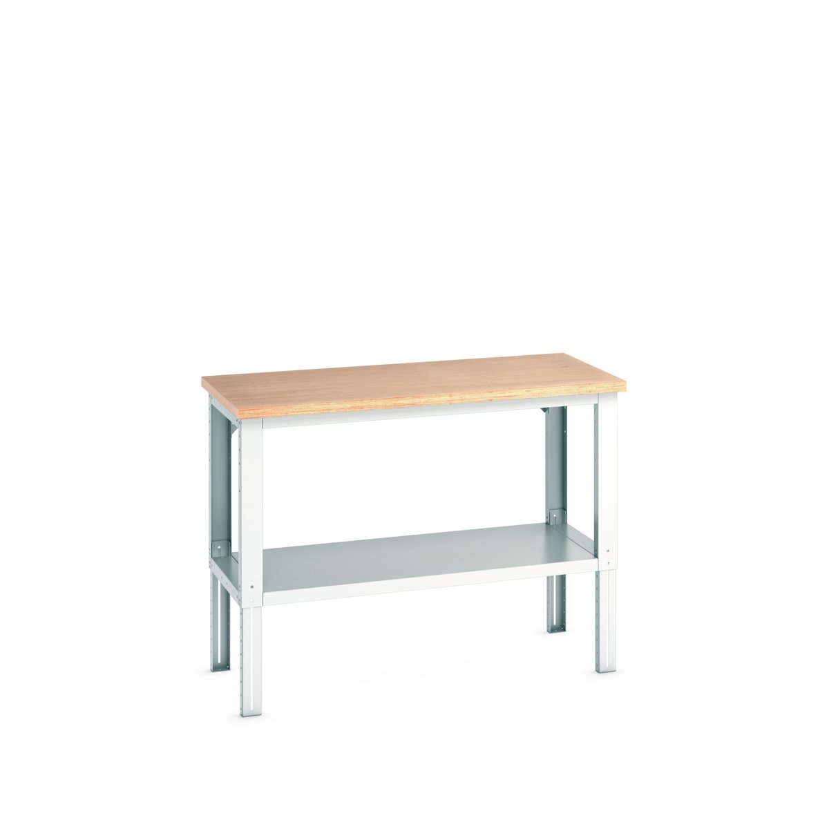 Bott Steel Workbench Adjustable Height, 1140 mm x 1500mm x 750 mm