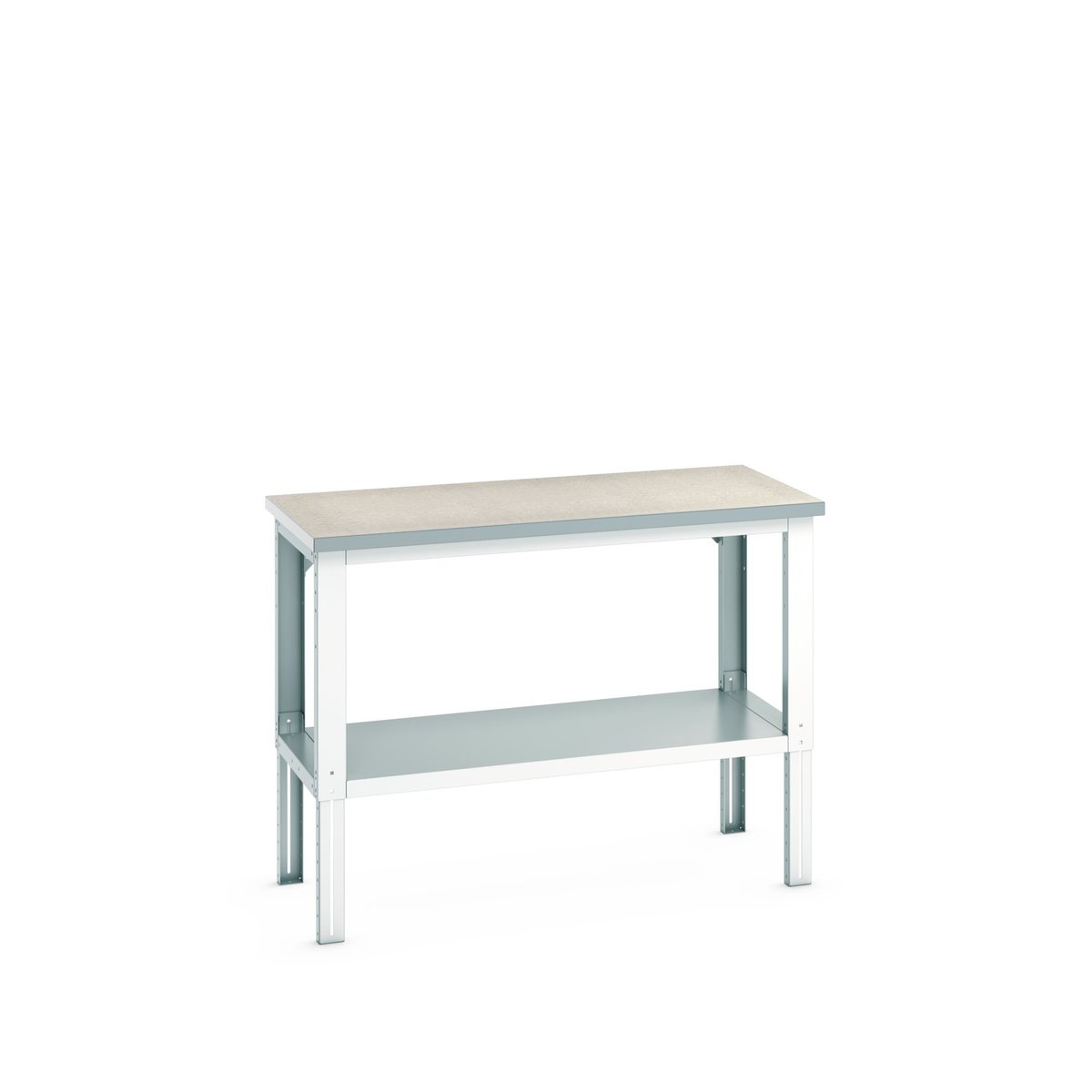 Bott Steel Workbench Adjustable Height, 1140 mm x 1500mm x 750 mm