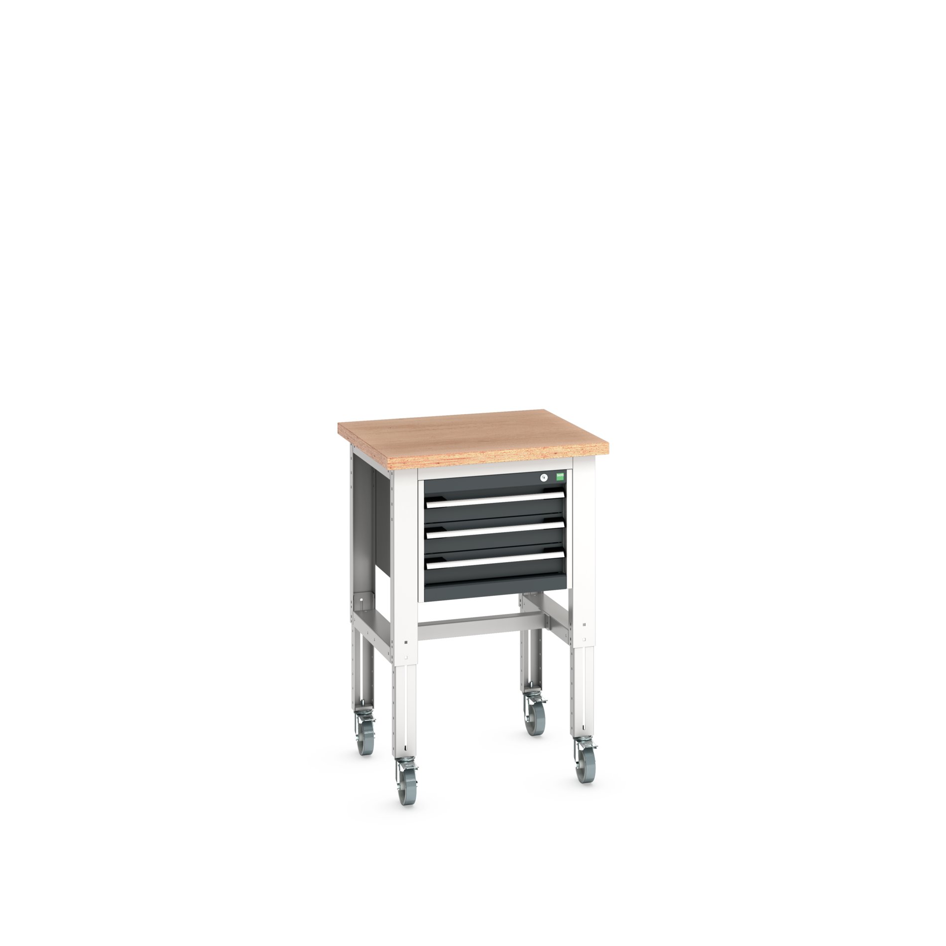 Bott 3 Drawer Wheeled Tool Chests & Tool Cabinet, Sheet Steel