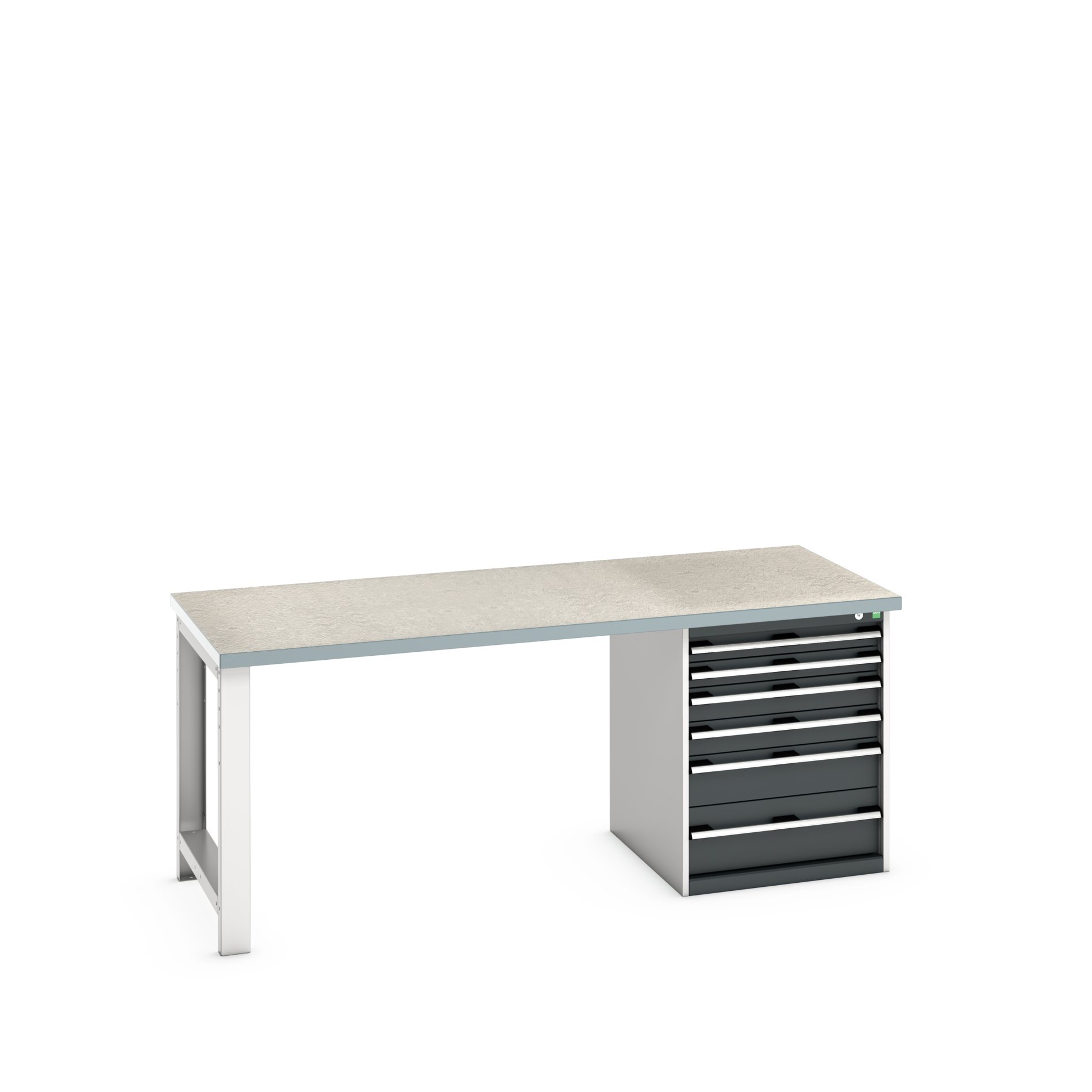 Bott 41004116.19V Sheet Steel Workbench, 450kg Max Load, 840 mm x 900mm x 2000 mm