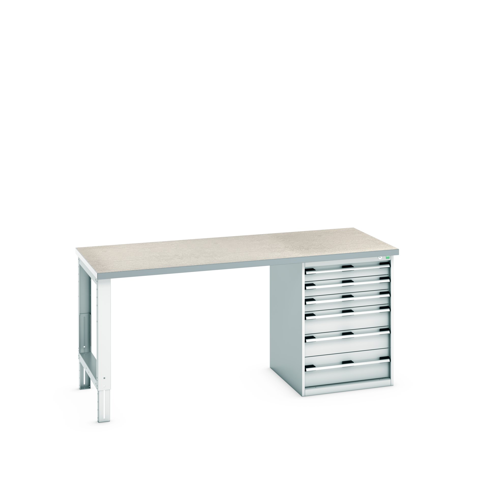 Bott 41004120.16V Sheet Steel Workbench, 450kg Max Load, 940 mm x 900mm x 2000 mm