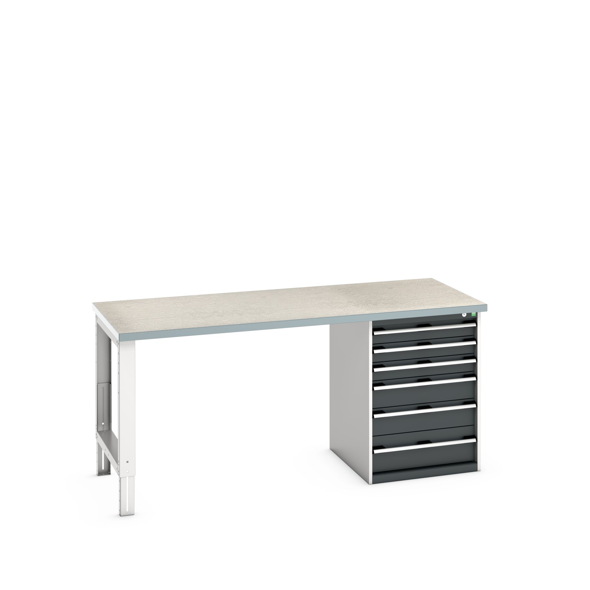 Bott 41004120.19V Sheet Steel Workbench, 450kg Max Load, 940 mm x 900mm x 2000 mm