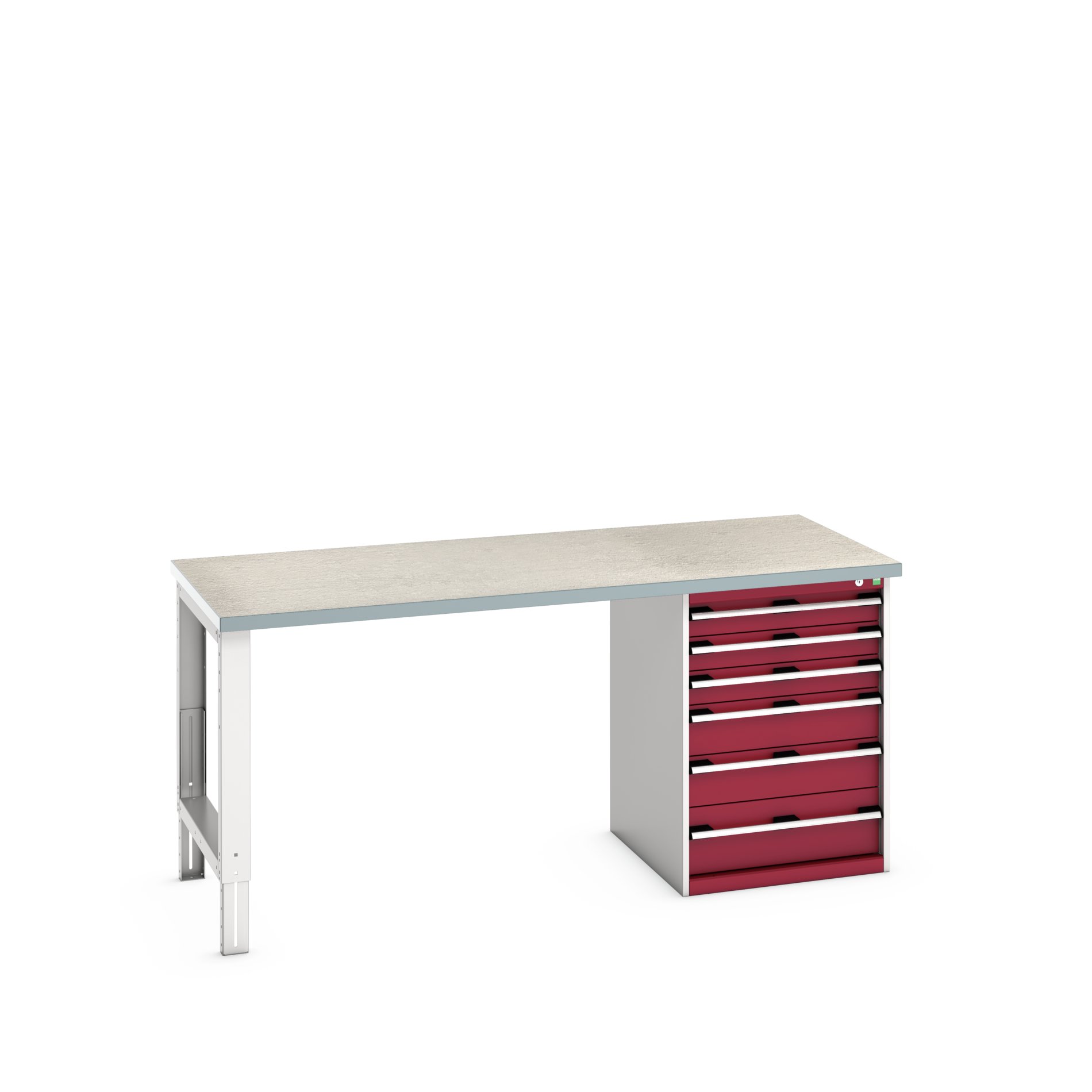 Bott 41004120.24V Sheet Steel Workbench, 450kg Max Load, 940 mm x 900mm x 2000 mm