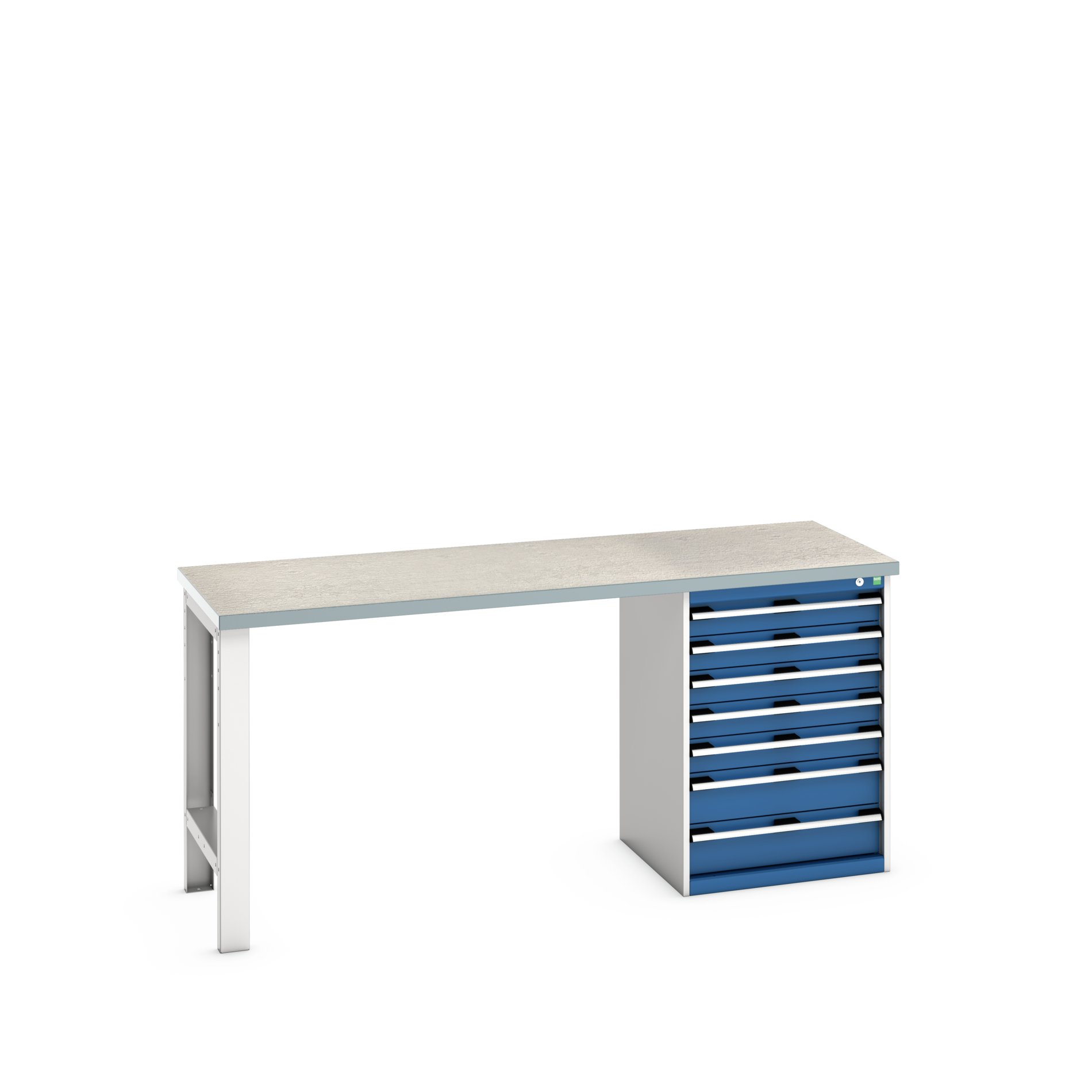 Bott 41004122.11V Sheet Steel Workbench, 525kg Max Load, 940 mm x 750mm x 2000 mm