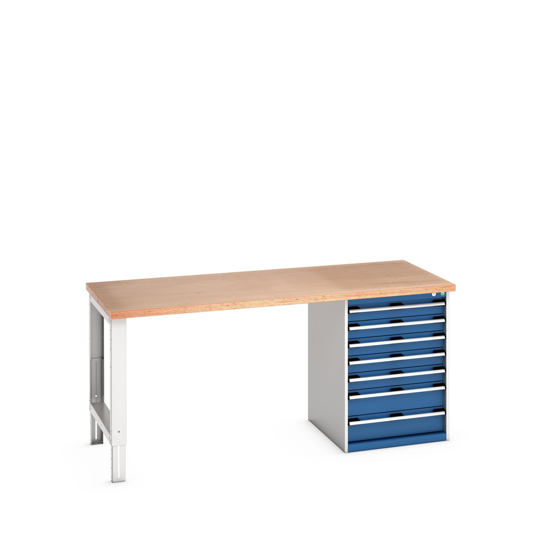 Bott 41004123.11V Sheet Steel Workbench, 525kg Max Load, 940 mm x 900mm x 2000 mm