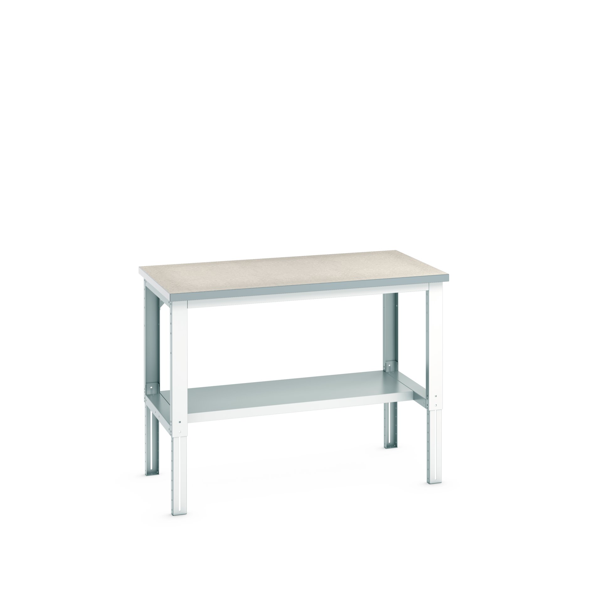 Bott 41004130.16V Sheet Steel Workbench Adjustable Height, 1140 mm x 900mm x 1500 mm