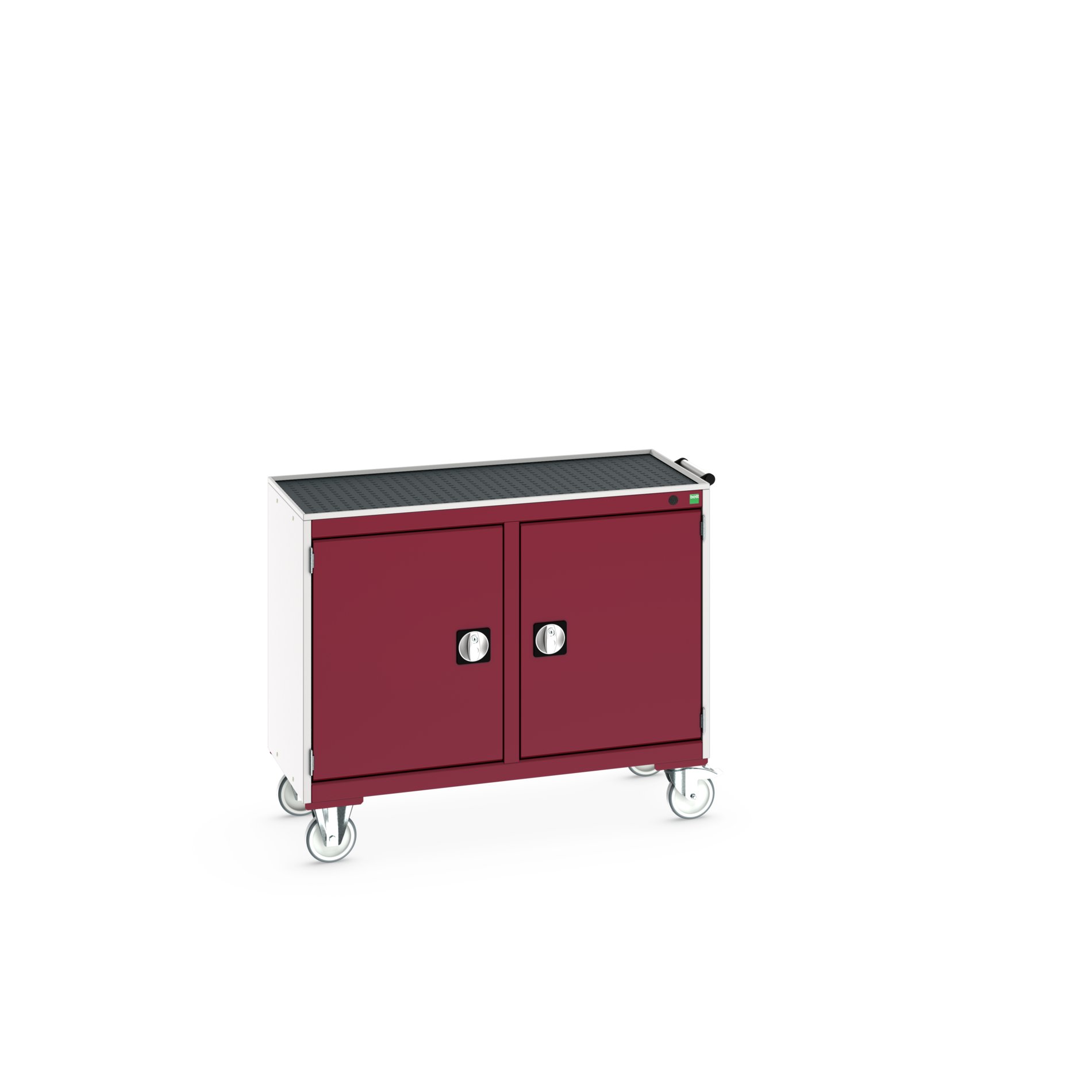 Bott 2 Door Sheet Steel Floor Standing Storage Cabinet 885 mm 1050mm, 525 mm