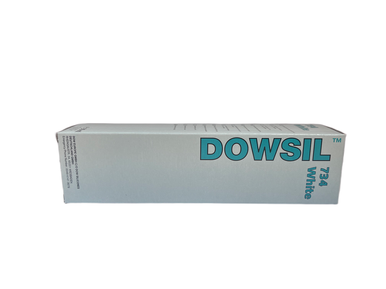 Dow Corning Clear, White Sealant, 90 ML Tube, 180 °C max