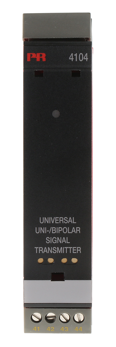 PR Electronics 4 Series Signal Conditioner, Current/Voltage Input, Current/Voltage Output, 21.6 V ac, 253 V ac, 19.2V