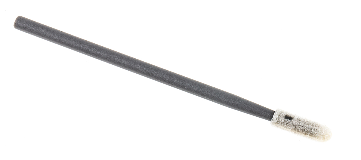Chemtronics Foam Cotton Bud & Swab, Polypropylene Handle,For use with Electronic, Spindle Motors, Length 72 mm 500 Per