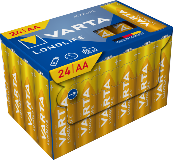 4106301134 Varta 4106 Zinc Manganese Dioxide AA Non-Rechargeable Battery 1.5 V