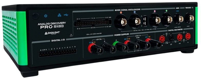Digilent Analogue Discovery Pro 5000 Series, 2 GHz Mixed Signal Oscilloscope 5-Channel