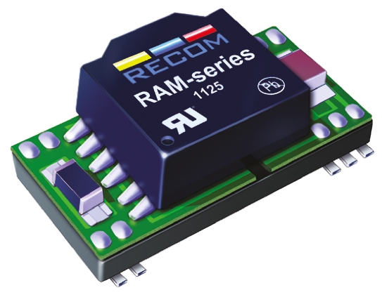 Recom RAM DC-DC Converter, 5V dc/ 200mA Output, 4.5 → 5.5 V dc Input, 1W, Surface Mount, +100°C Max Temp -40°C