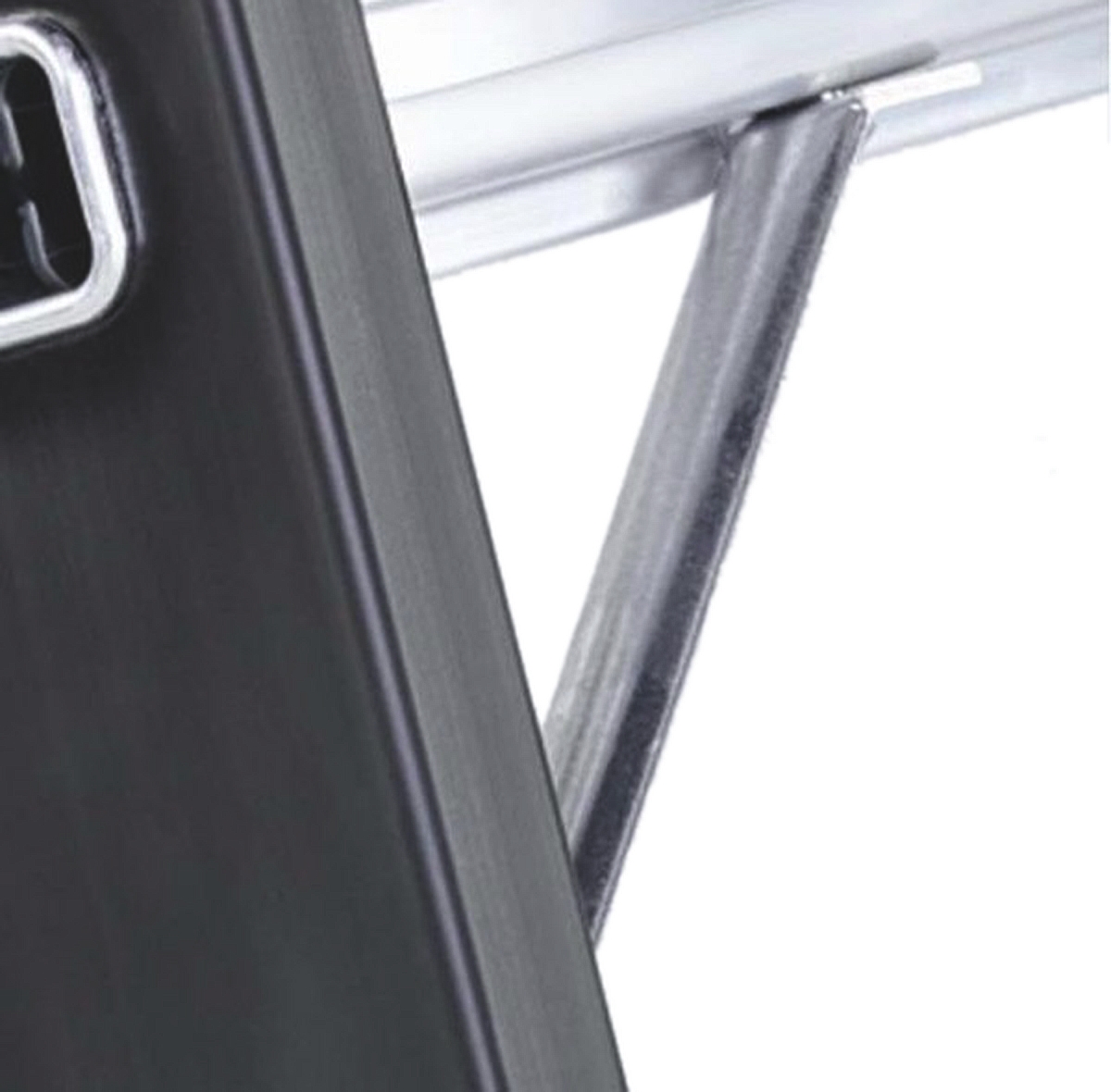 41145 Zarges Aluminium 3 steps Step Ladder, 0.8m platform height, 1.59 m open length