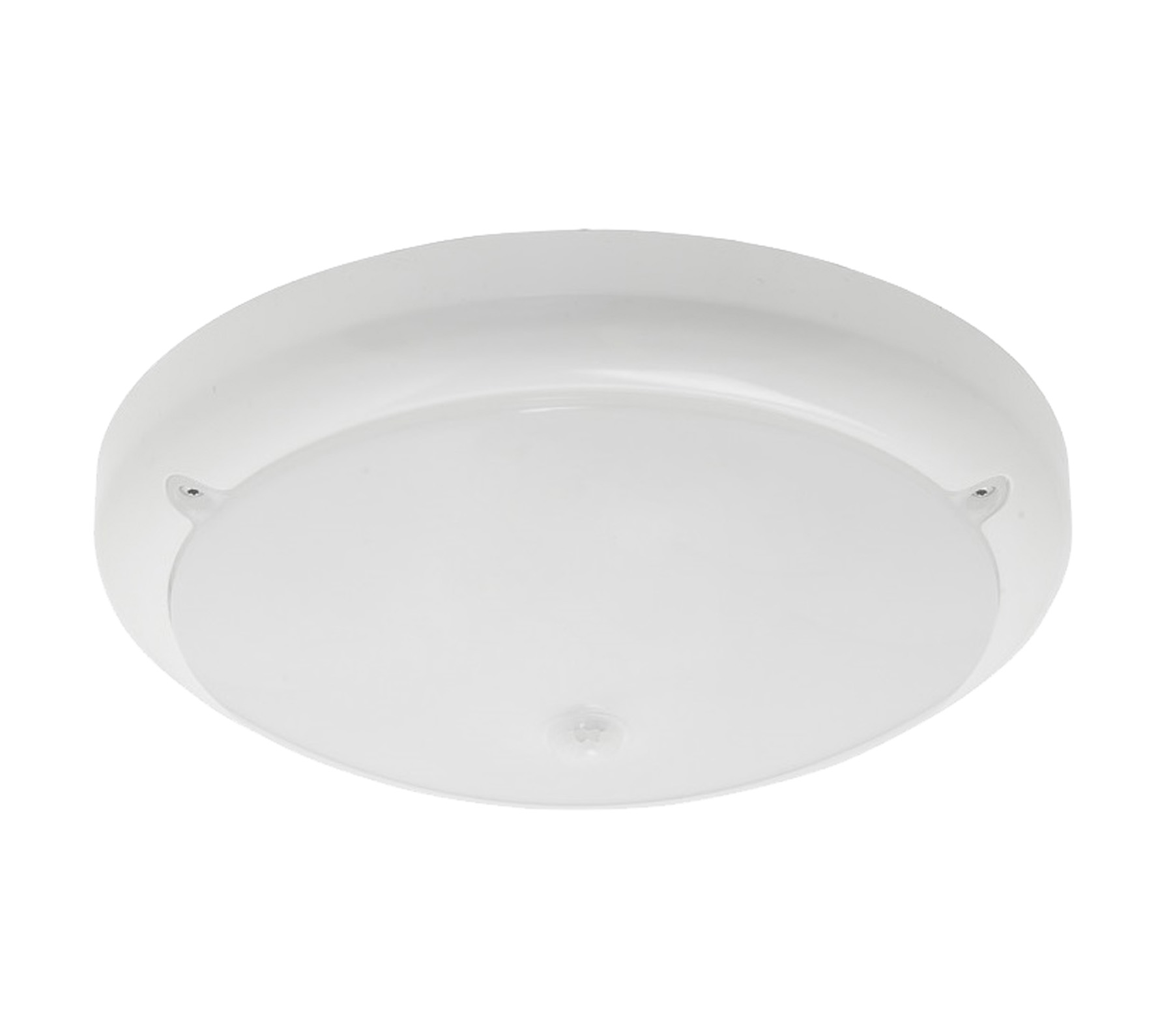 SHOT Circular Circular LED Bulkhead Light, 15 W, 240V Lamp Supplied, IP54, LED PIR