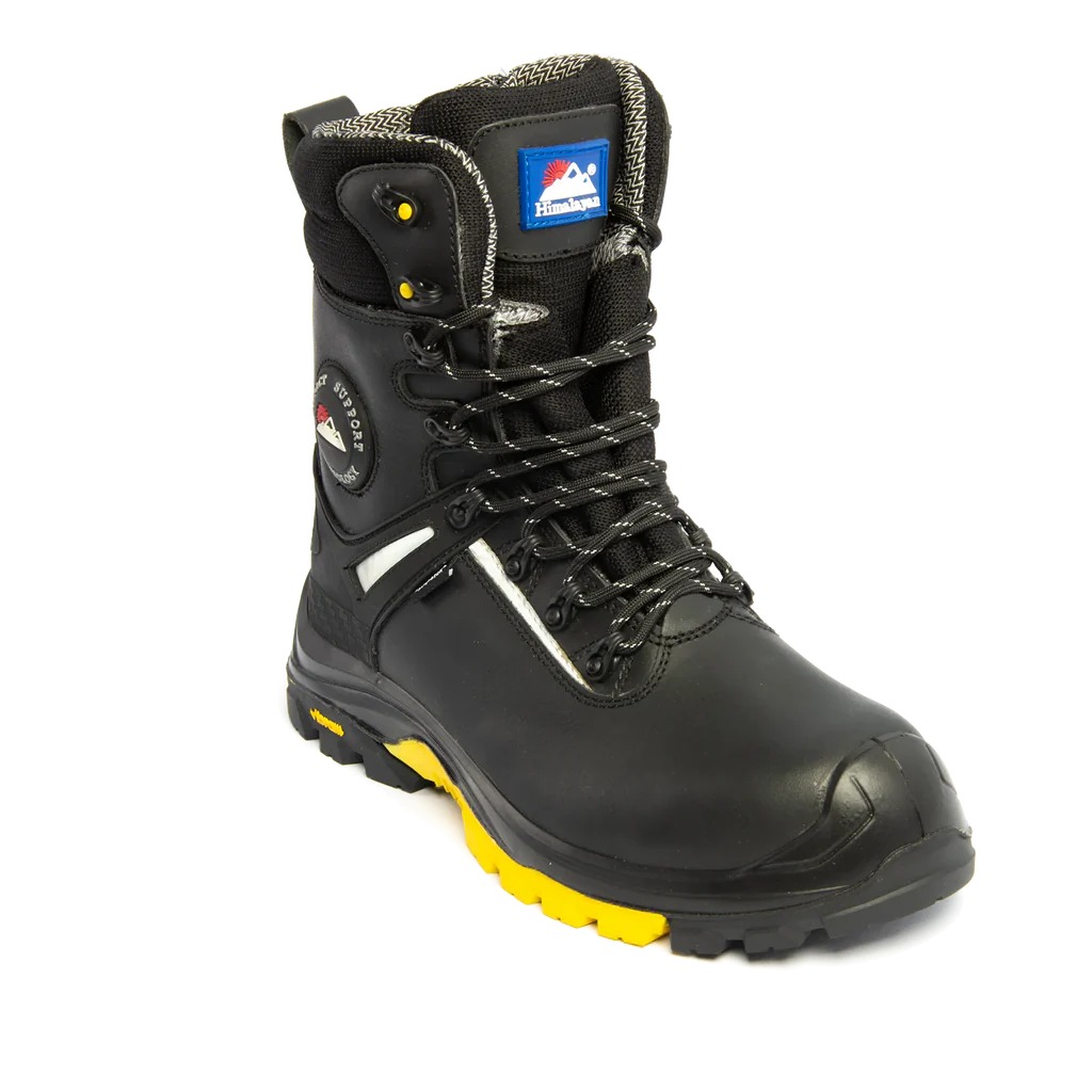 Himalayan 5803 Black Composite Toe Capped Unisex Safety Boots 13, EU 47 EN ISO 20345:2011