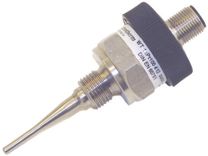 Electrotherm PT100 RTD Sensor 6 mm Dia, 100 mm Long, 100 °C Max