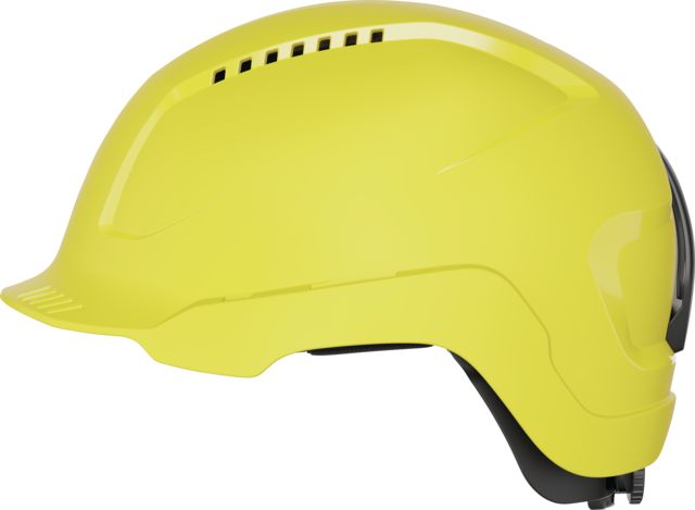 ABUS ABUS Yellow Safety Helmet Ventilated Adjustable