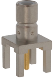 TE Connectivity SMB Series Through Hole Female SMB, 50 Ω, Straight Body Solder