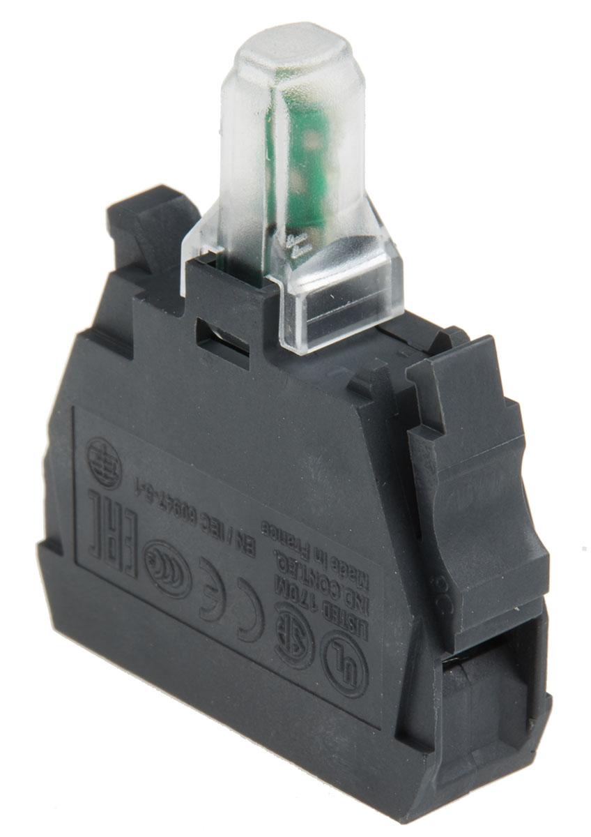 zbvm6 Schneider Electric XB4 XB5 Light Block LED Blue 230 V Screw terminal
